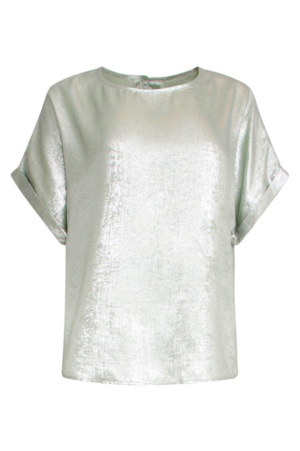 25112 Licht Metallic Top | Soft Green