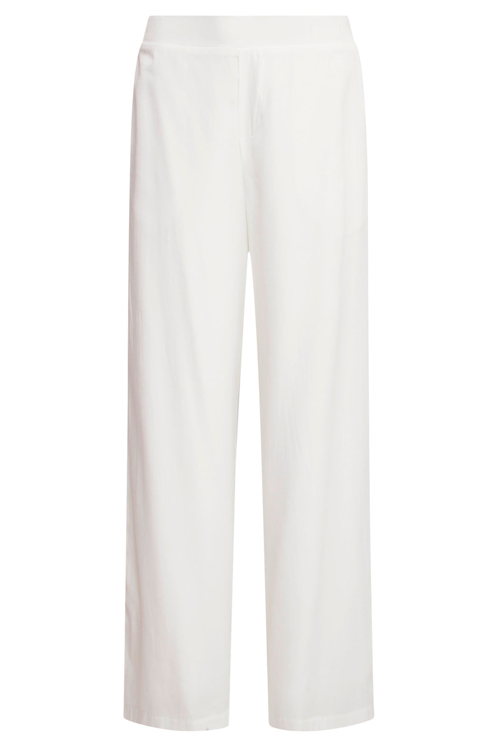 25141 Te Rayon Satin Broek | White