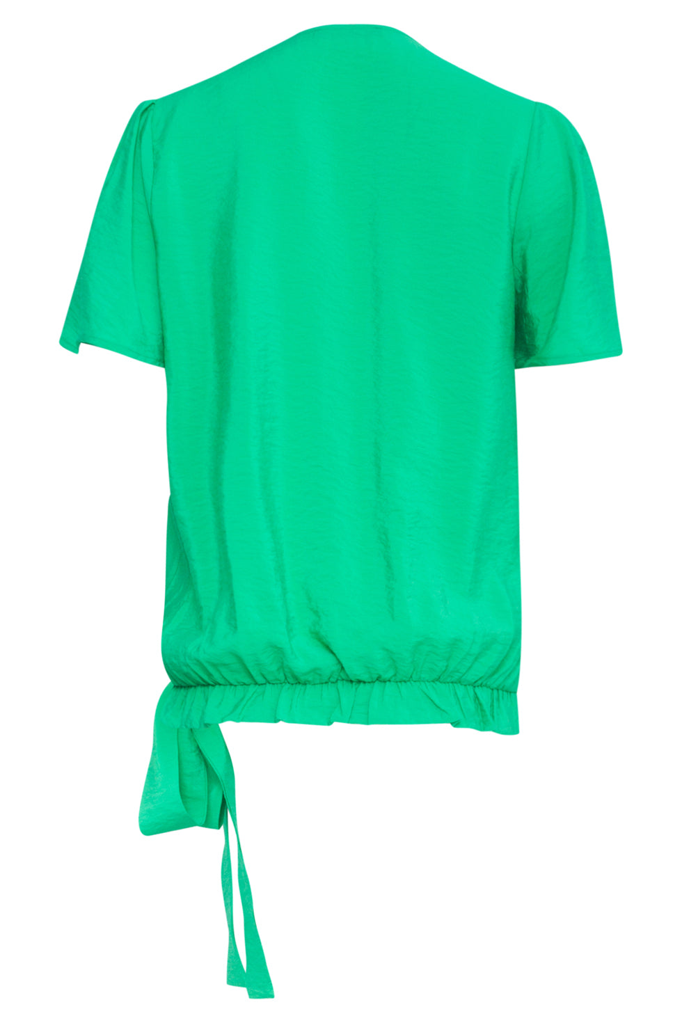 25172 Overlap Topfel Met Strik Detail | Green