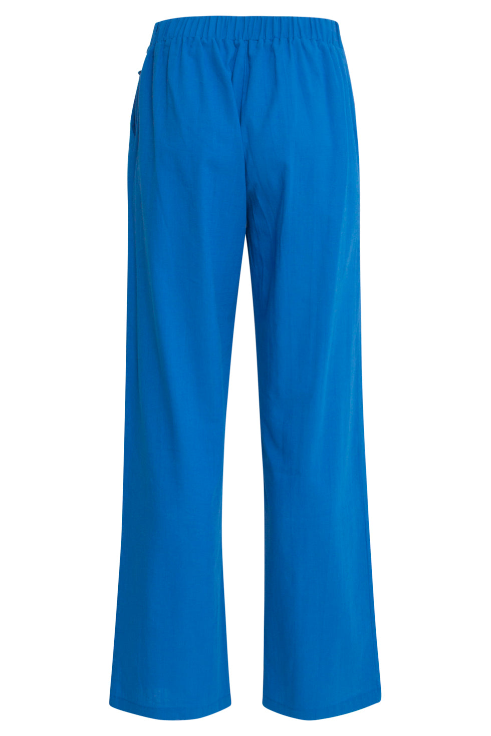 25177 Cobalt Linnen Broek | Cobalt Blue