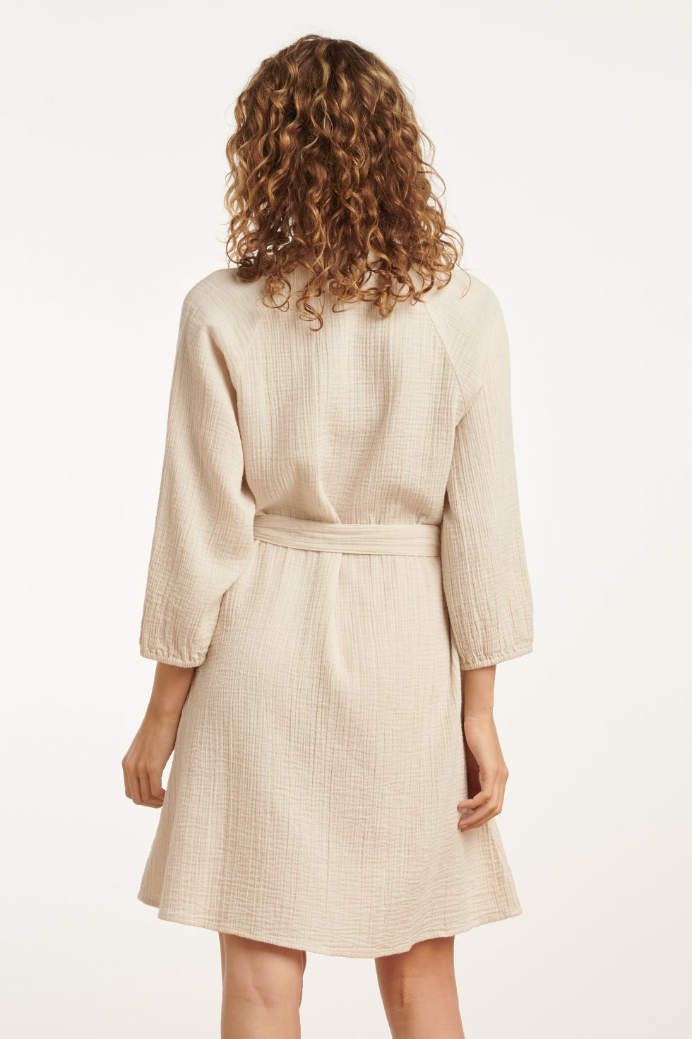 25188 Katoenen Jurk | Off White