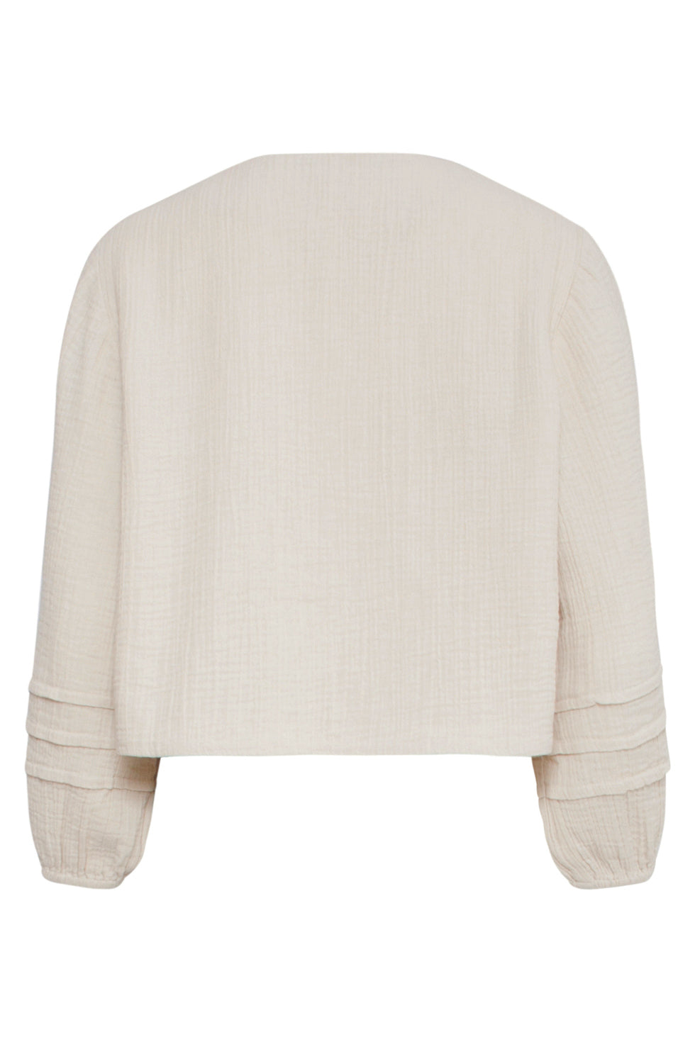 25189 Katoenen Bolero Jas | Off White