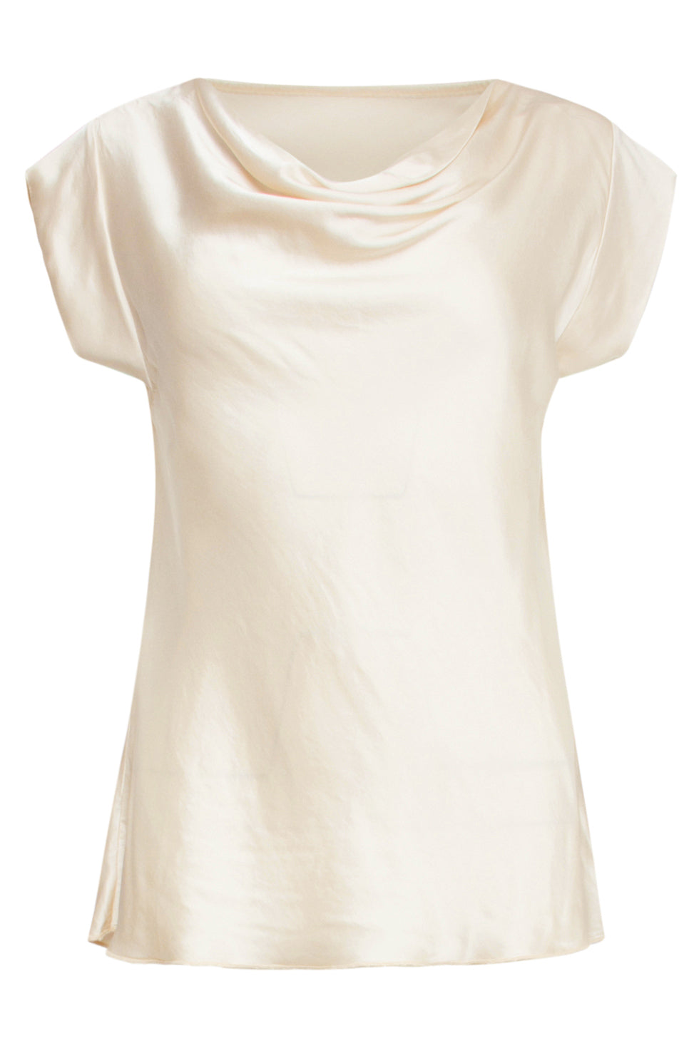 25212 Waterfall Satijn Top | Sand
