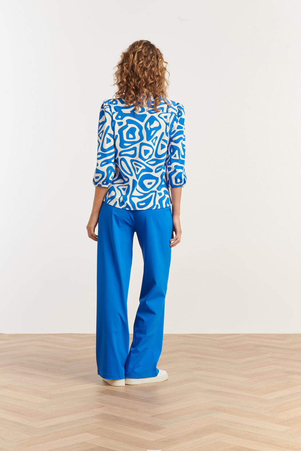 25233 Wijde Broek Van Travel Kwaliteitcobalt | Cobalt