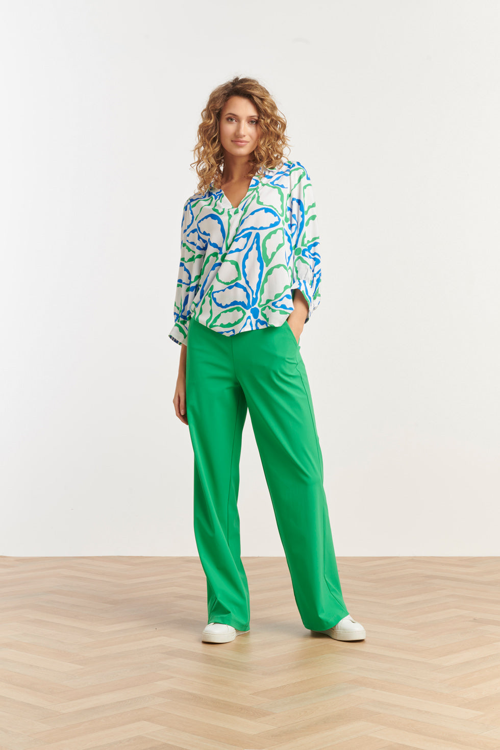 25233 Wijde Broek Van Travel Kwaliteitfel | Green