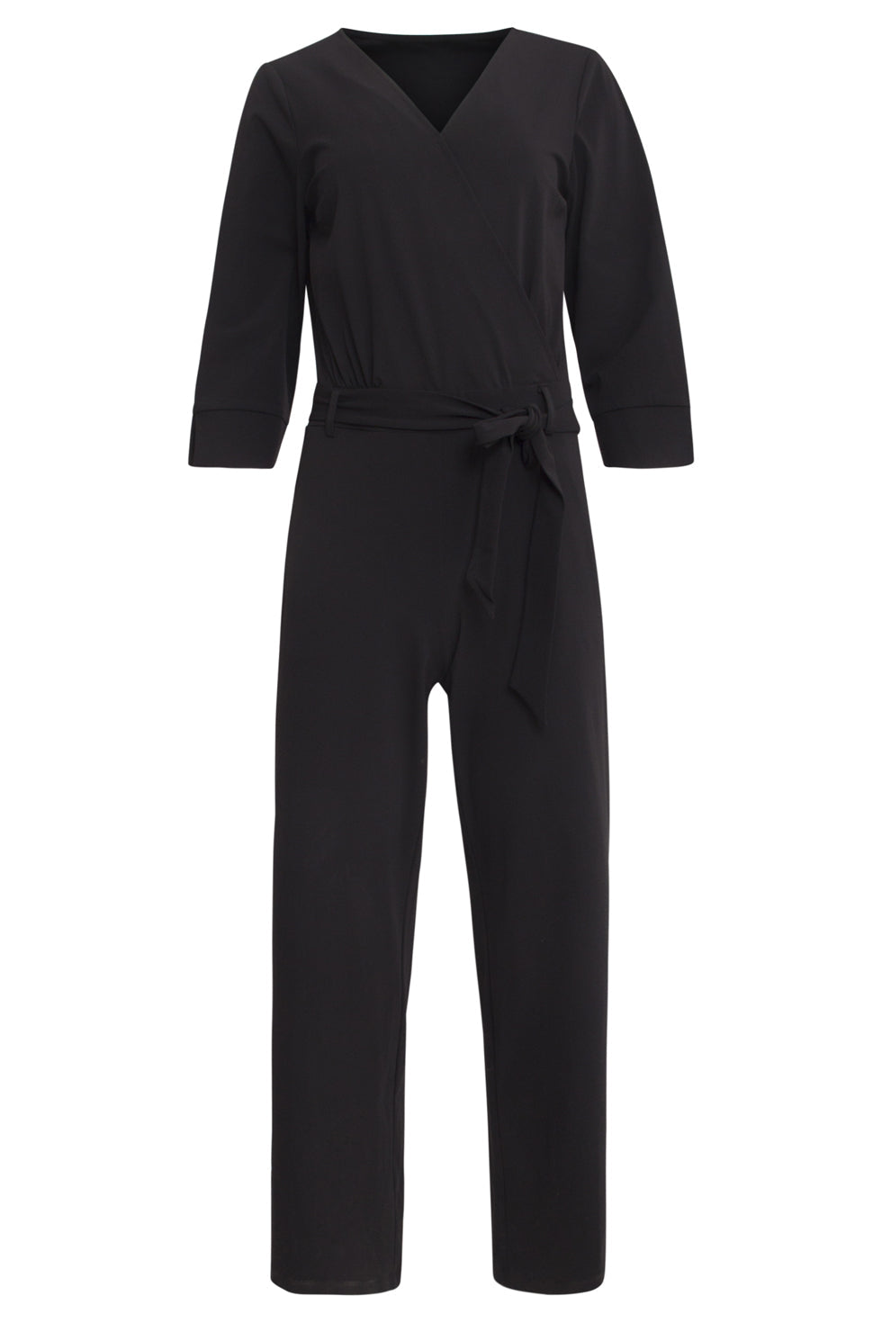 25239 E Travel Quality Jumpsuit | Black