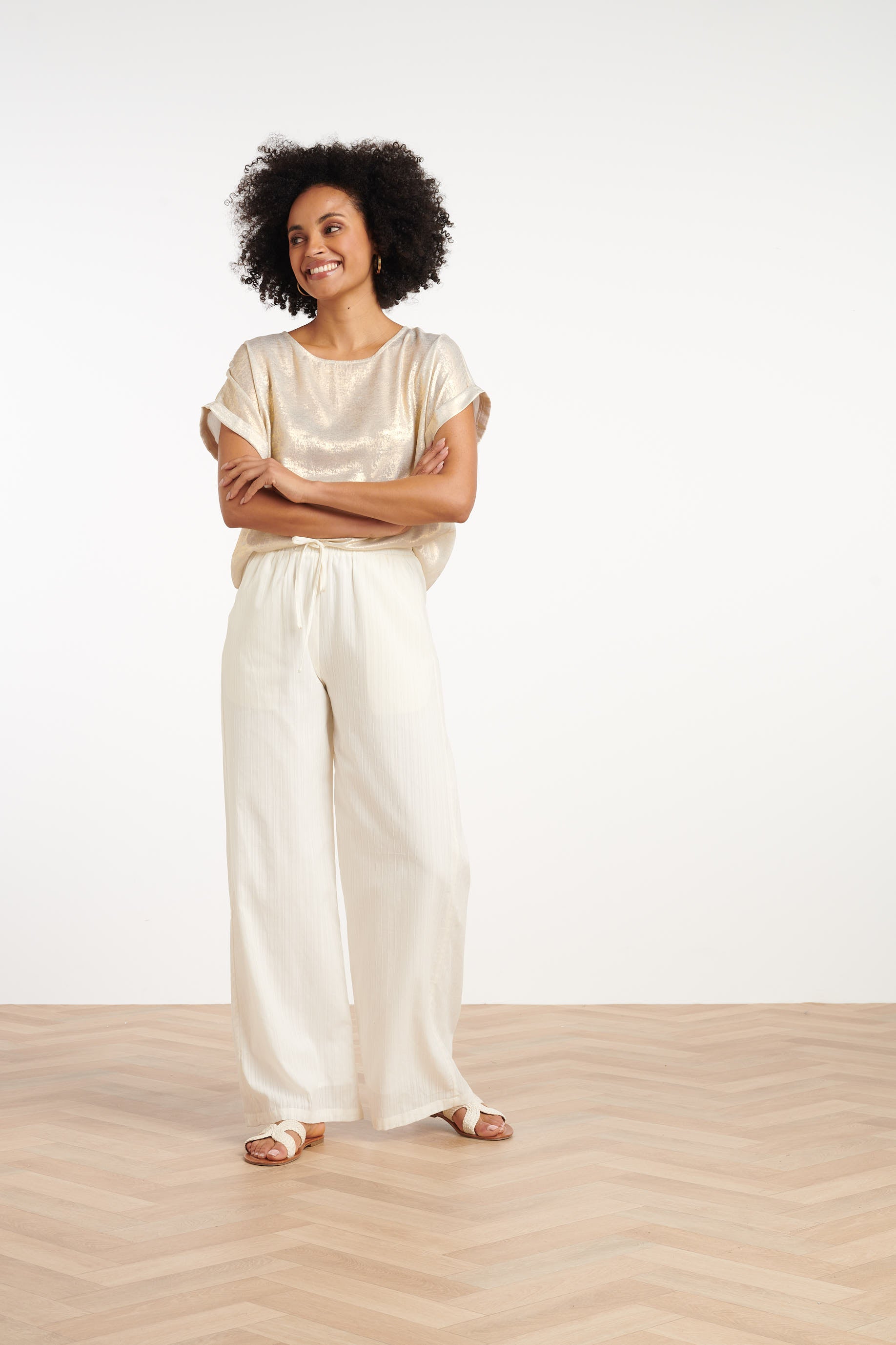 25316, Broeken | Off White