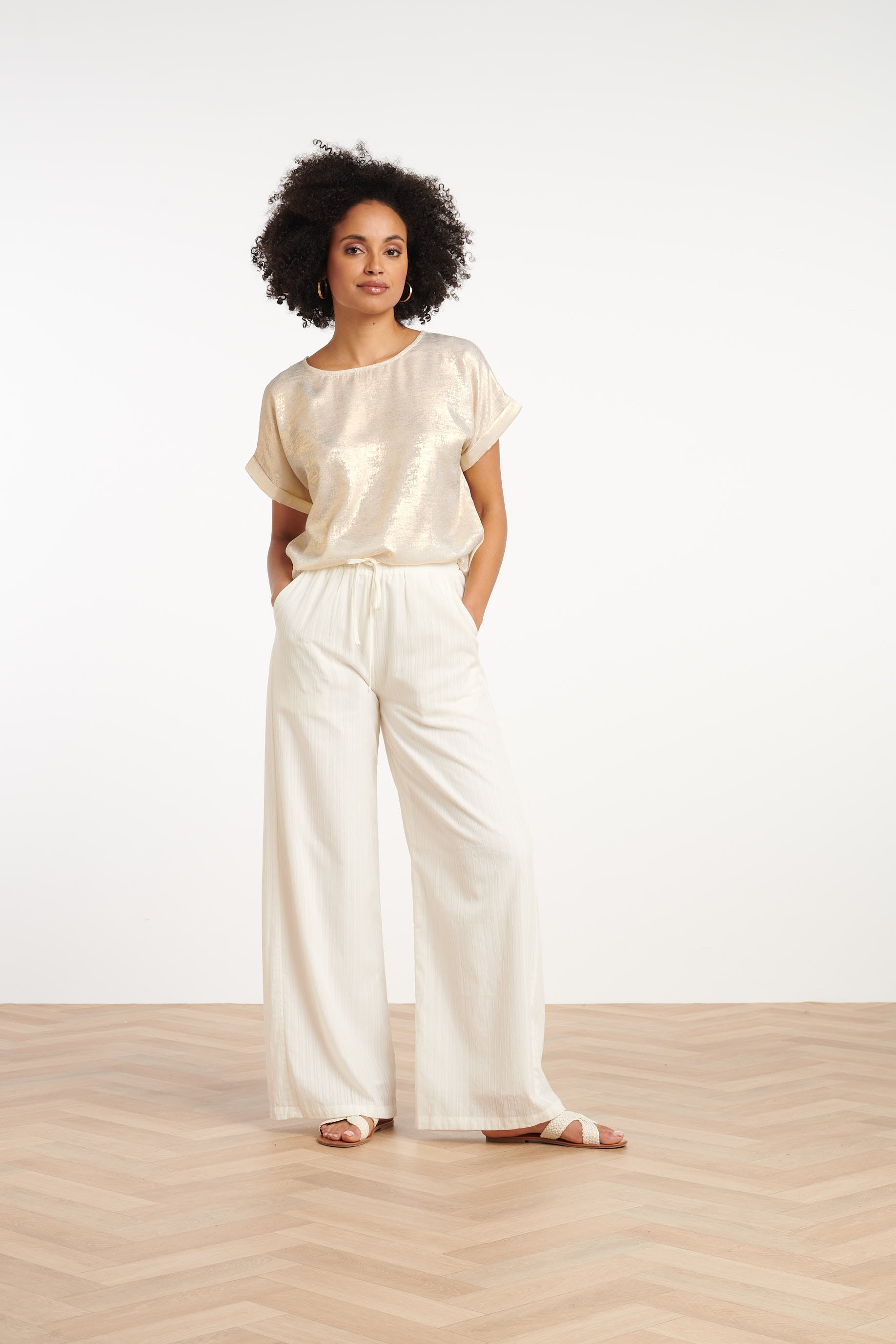 25316, Broeken | Off White
