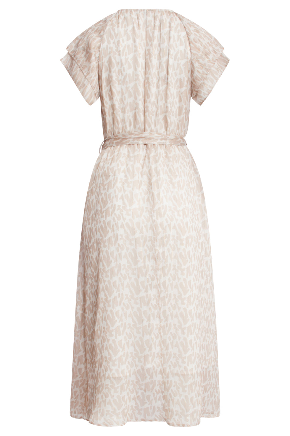 25335, Jurken | Sand - Off White