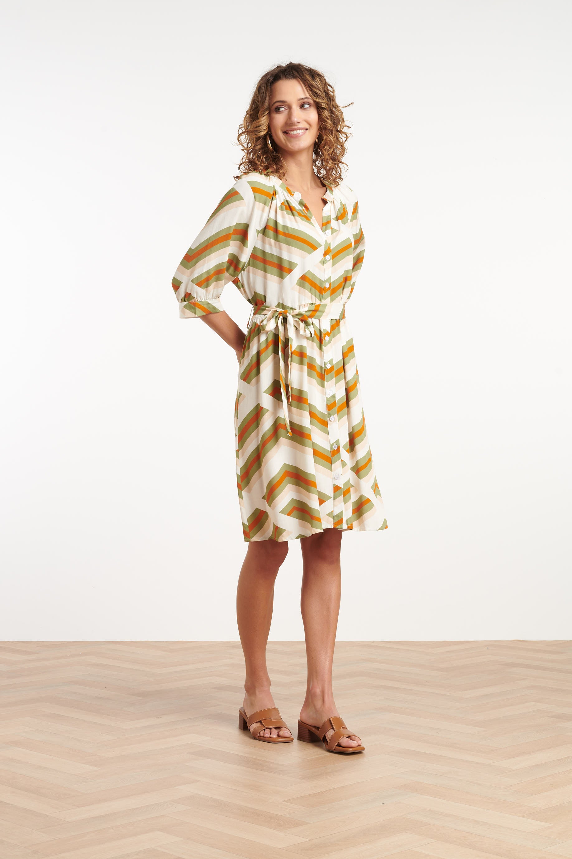 25347, Tops | Off White - Muticolour