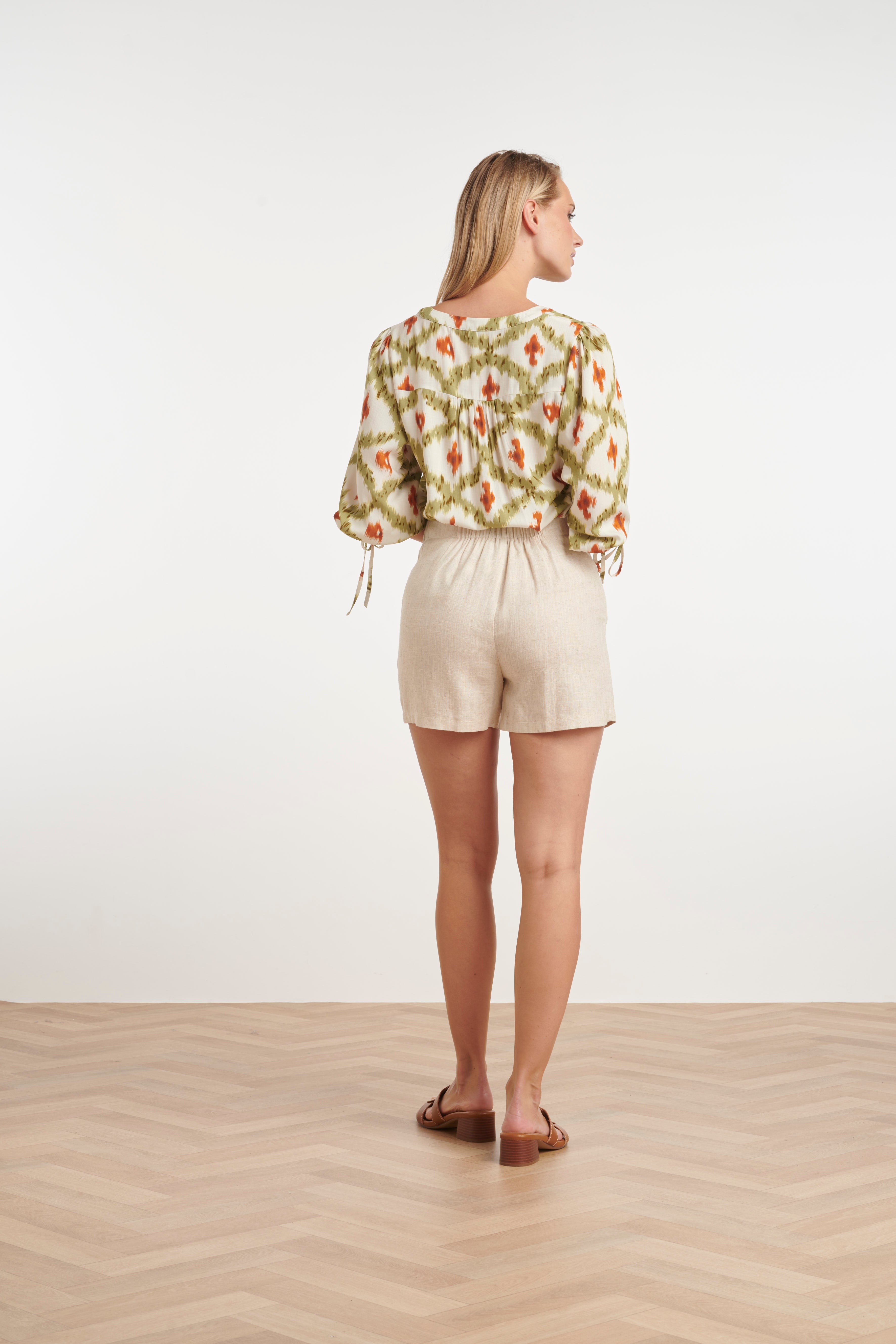 25356, Tops | Off-White-Multicolour