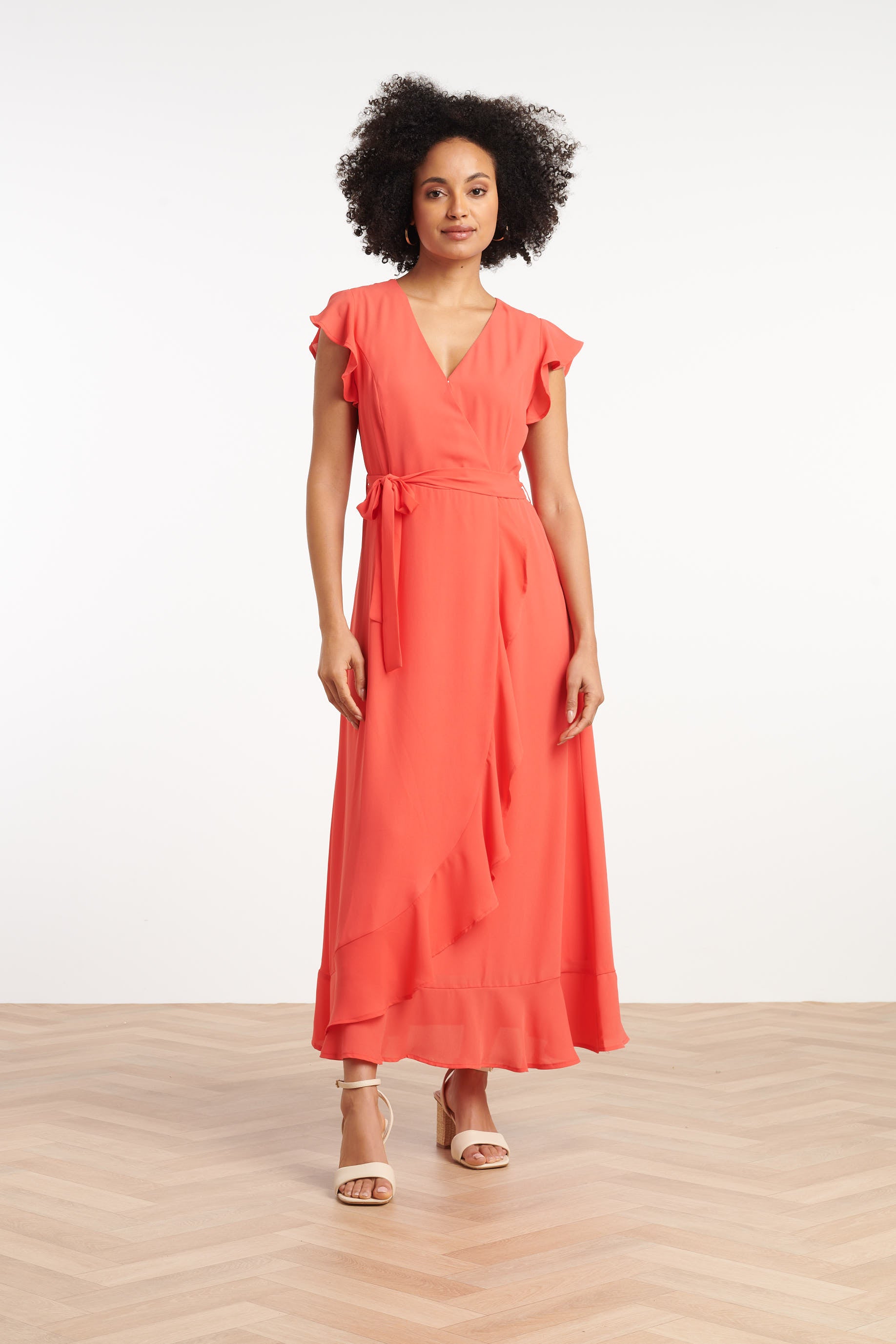 25375, Jurken | Coral