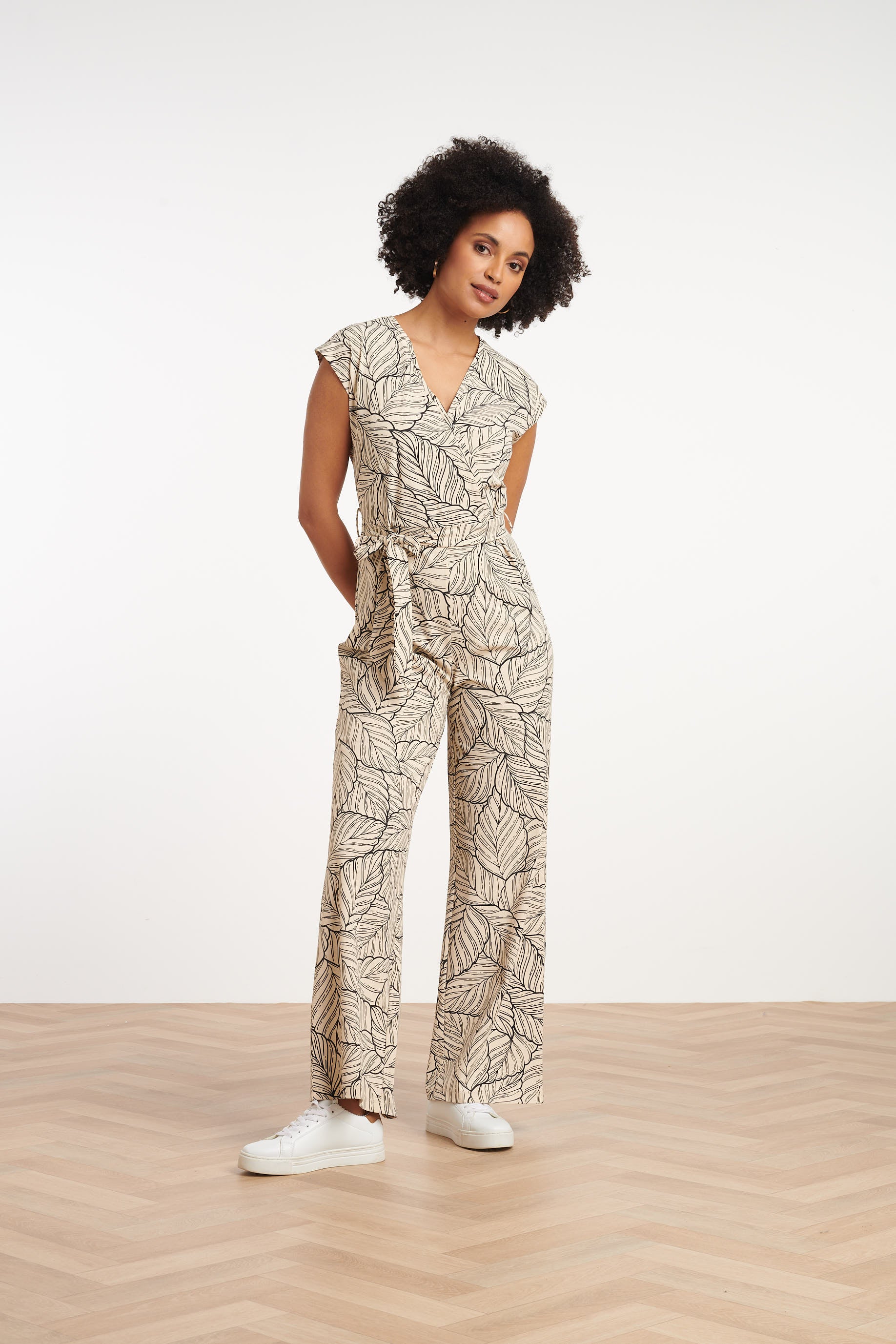 25383, Jumpsuits | Sand-Black