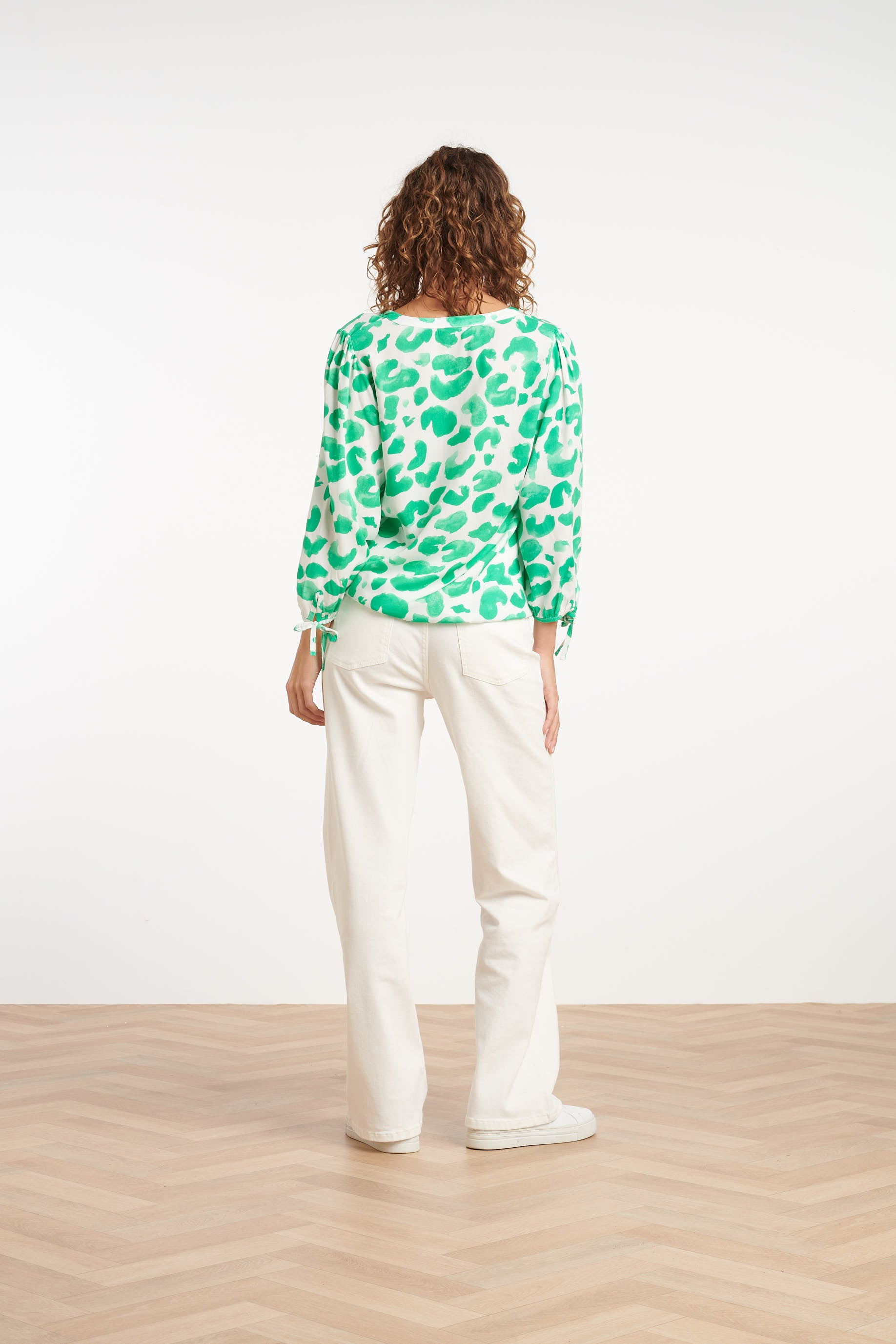 25409, Tops | White-Green