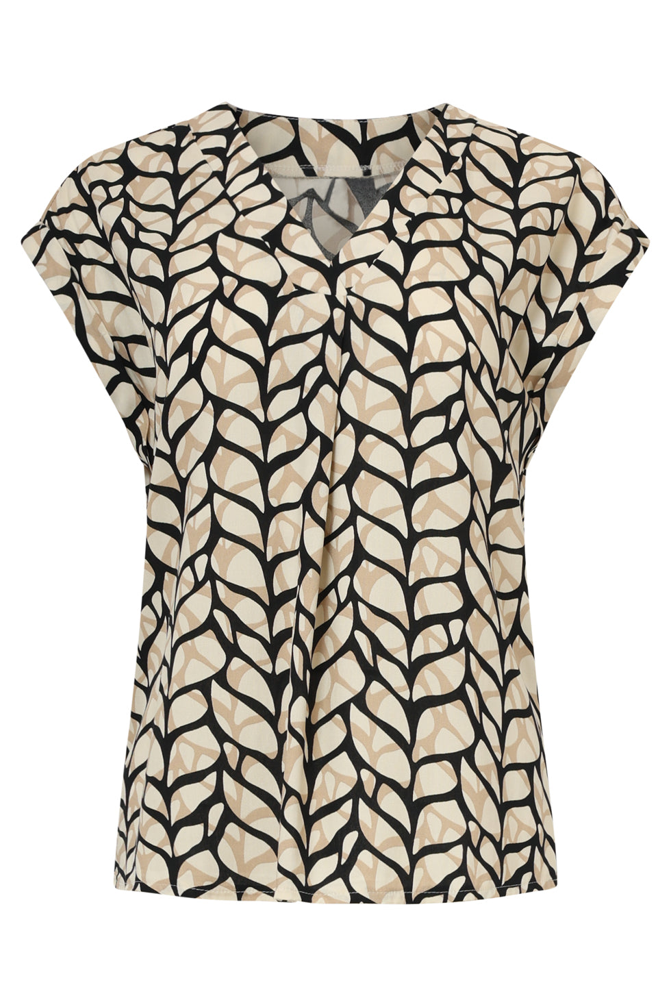 25417, Tops | Sand-Black