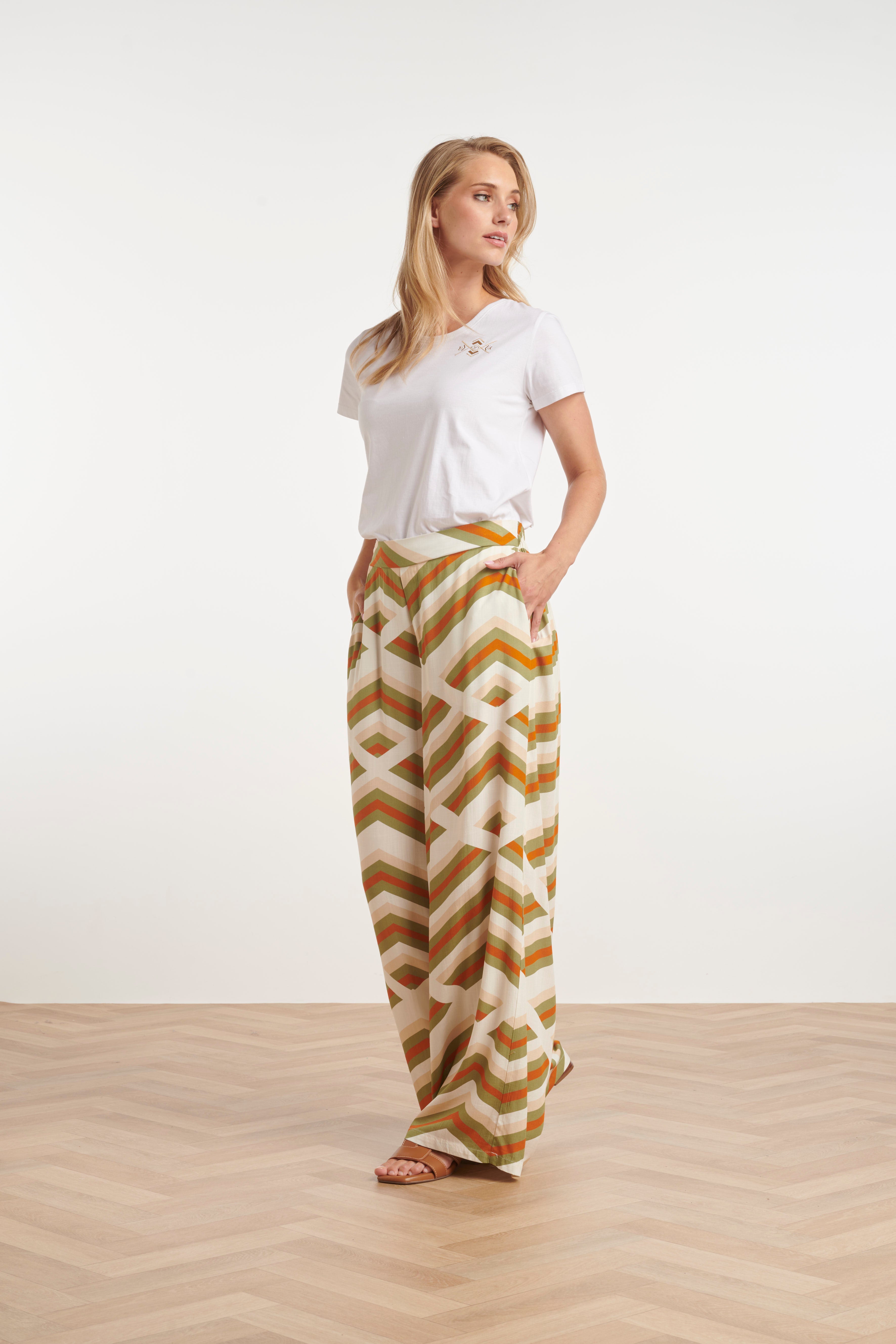 25429, Tops | White-Multicolour