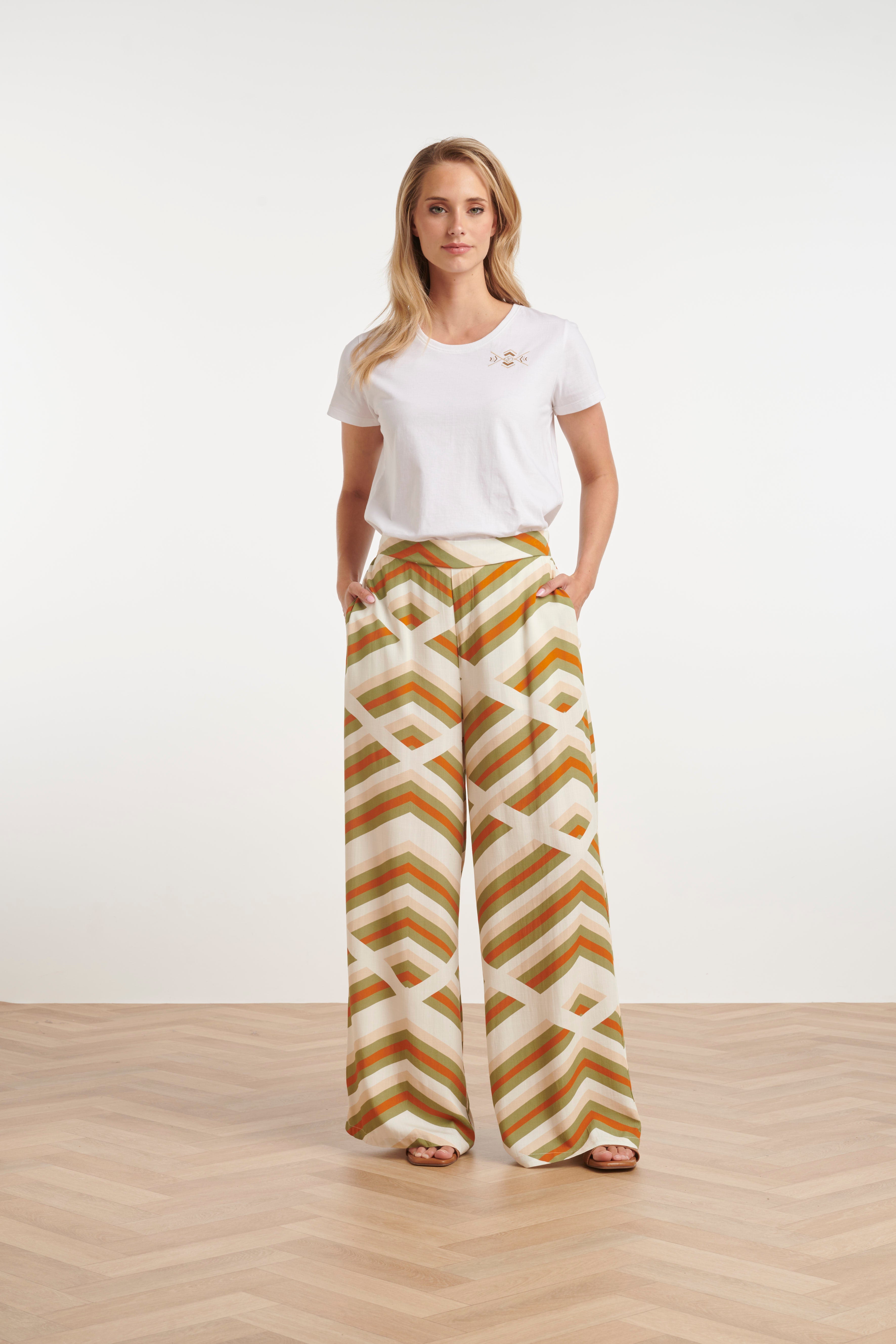 25429, Tops | White-Multicolour