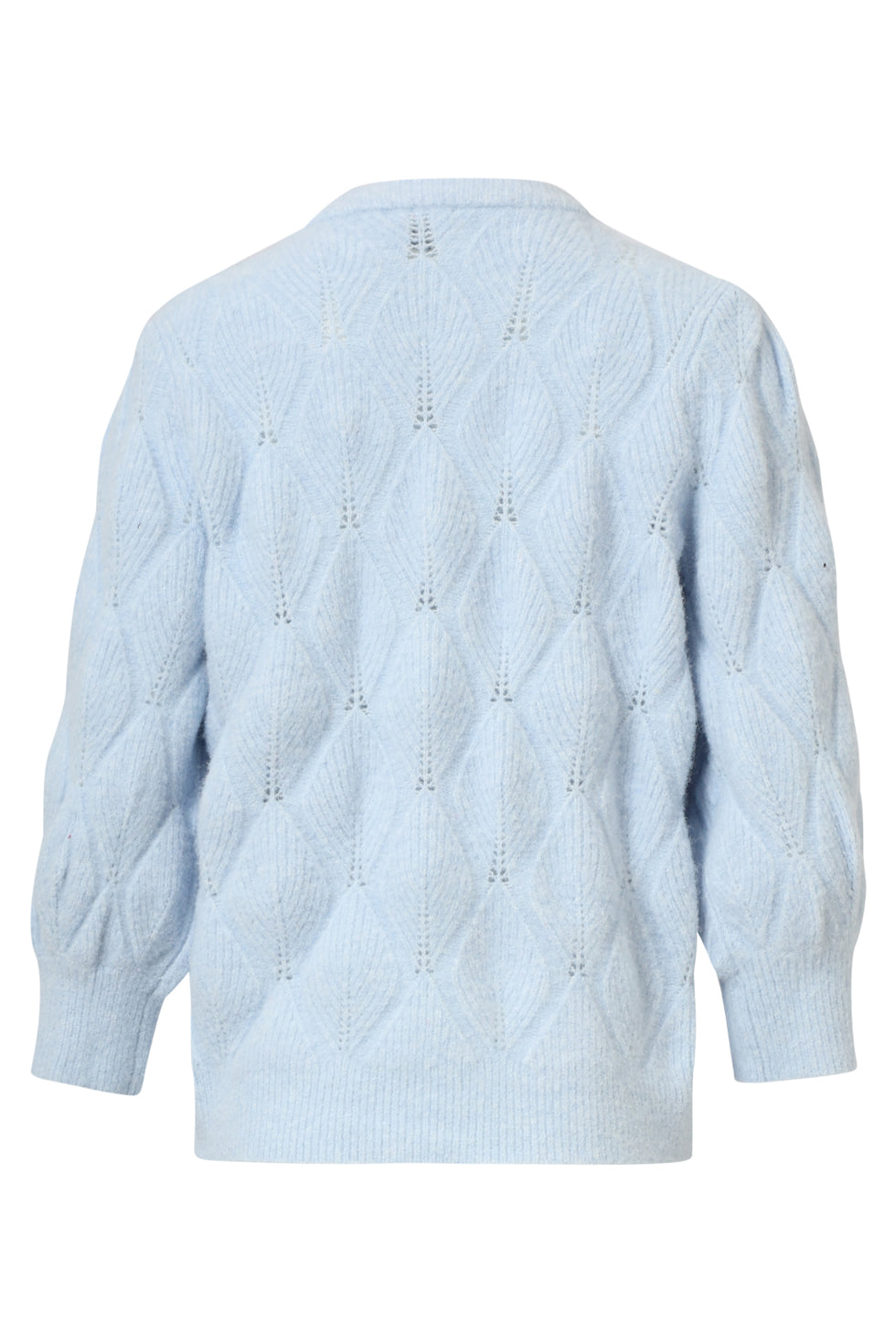 25500 Gebreide Losvallende Damestrui | Light Blue