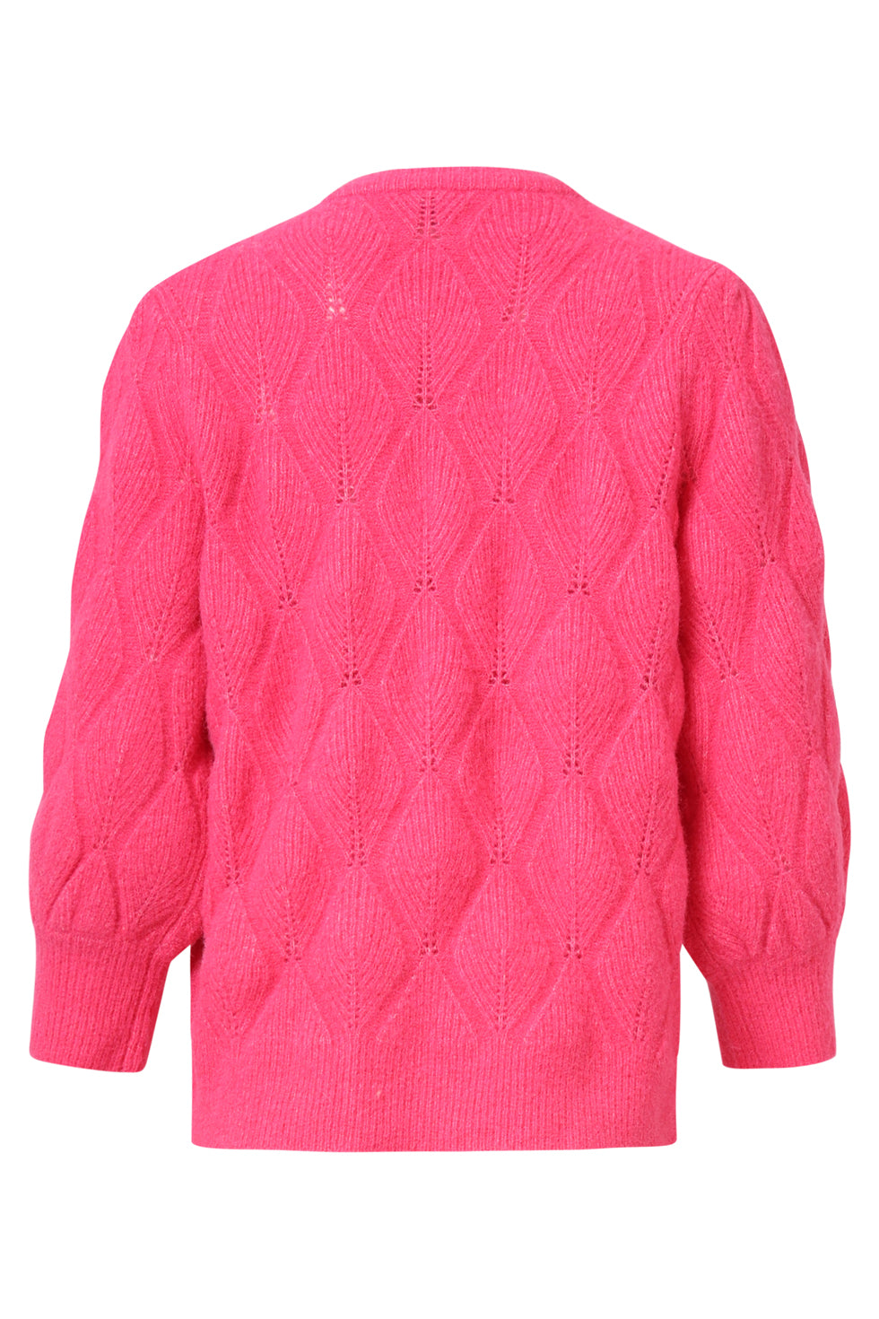 25500 Smashed Lemon Gebreide Losvallende Damestrui | Cerise