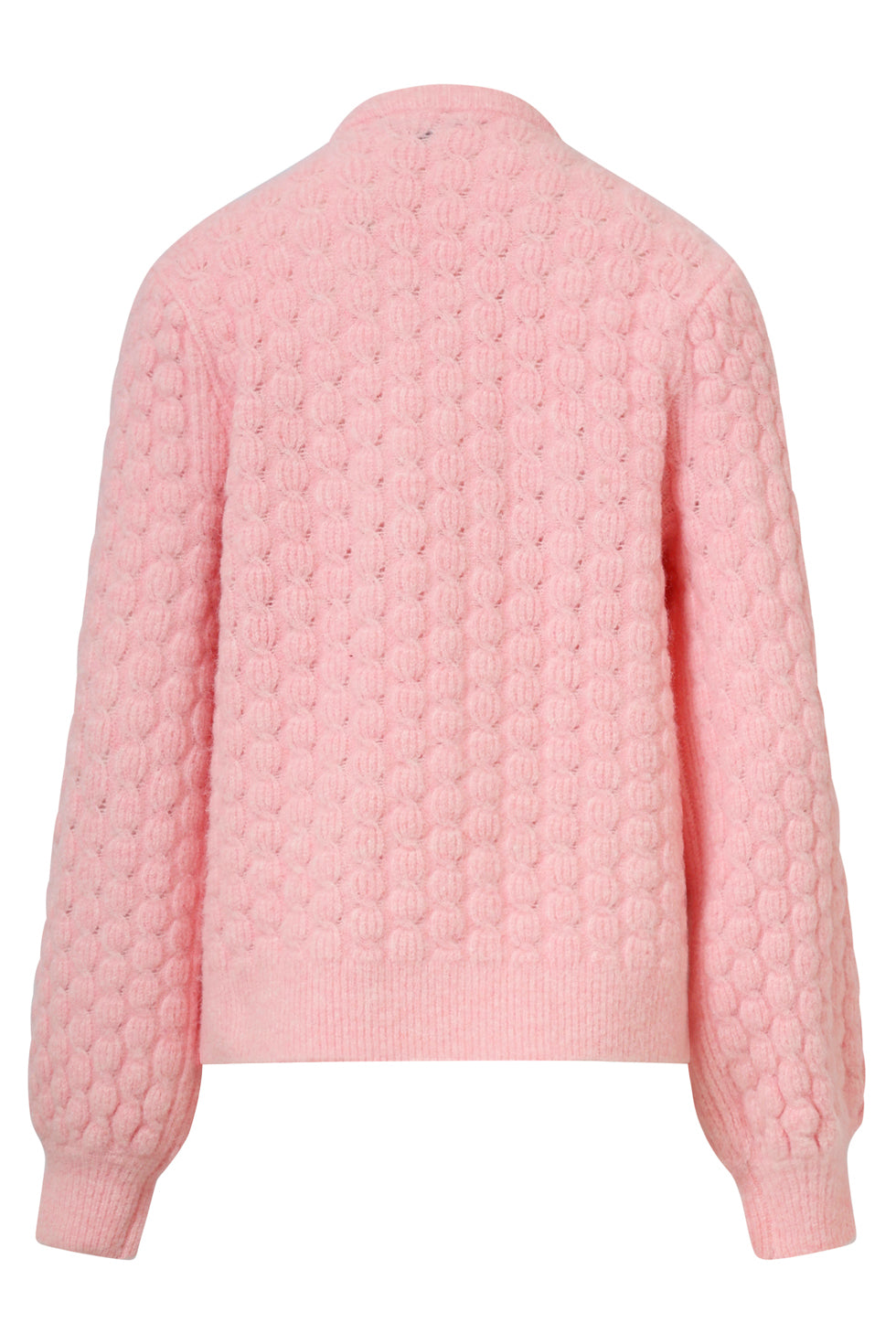 25502 Damesgebreide Vrouwelijke Losvallende Trui | Baby Pink