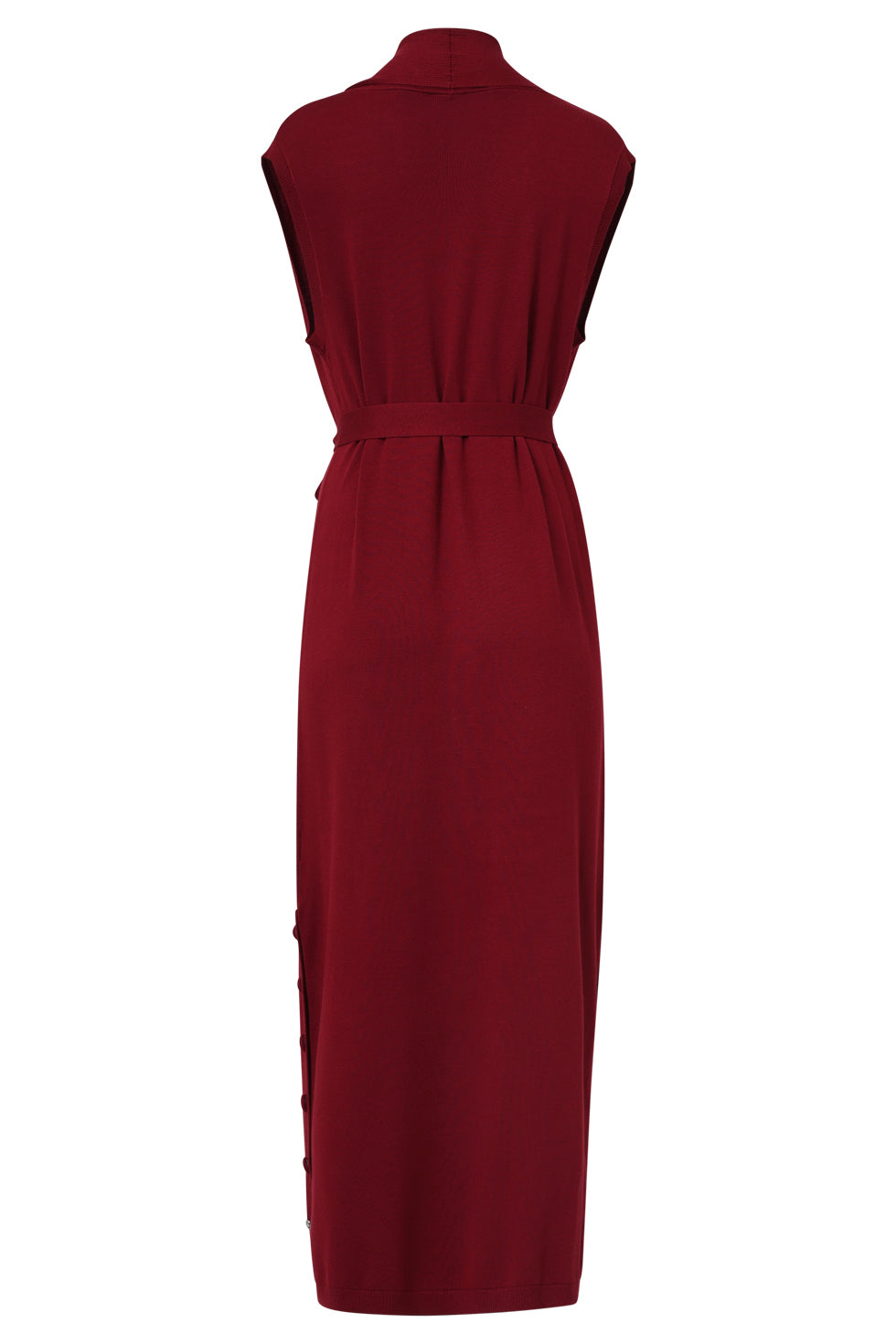 25504 Damesgilet Met Lurex | Bordeaux