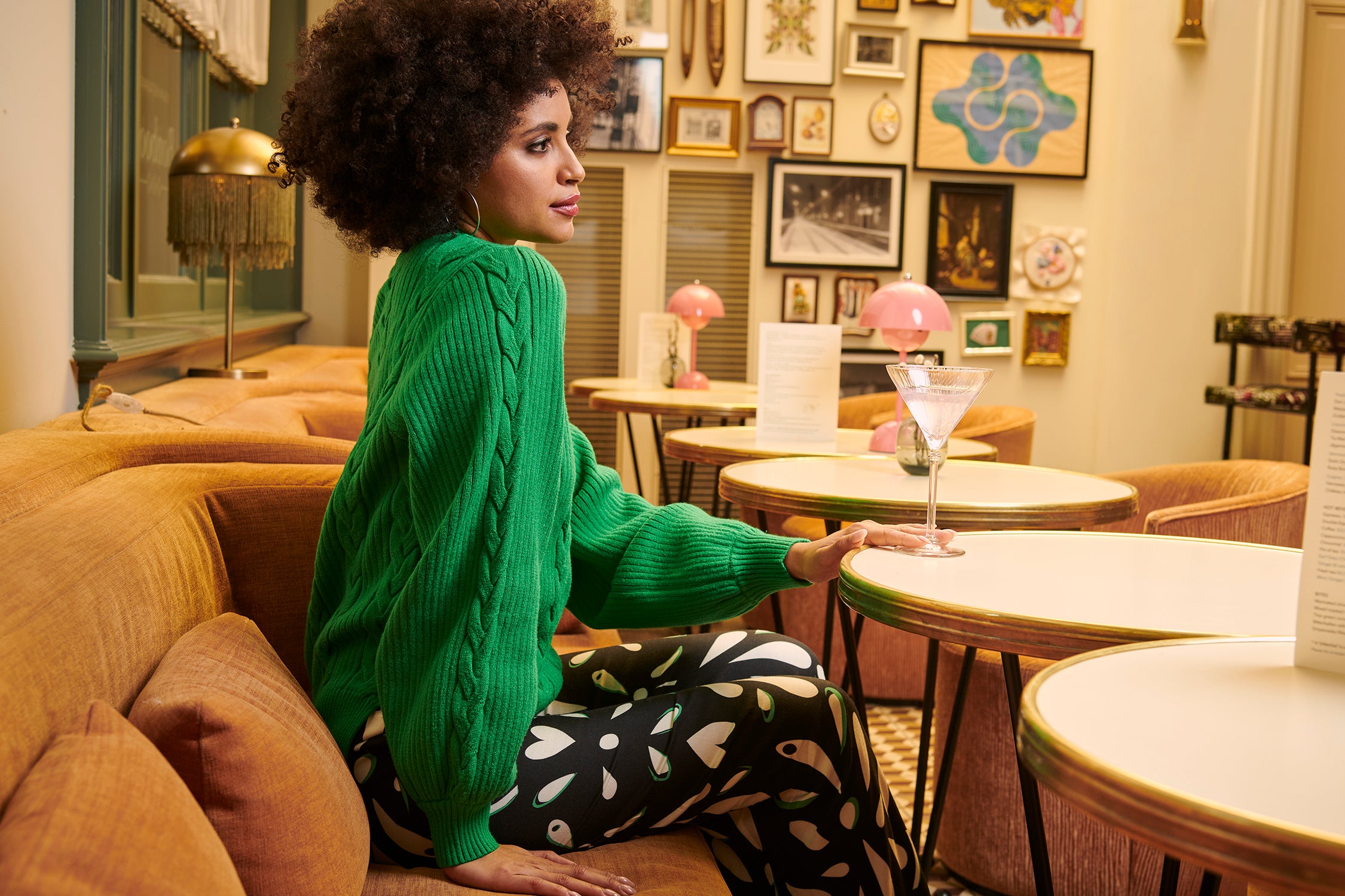 25508 Damesgestructureerd Gebreide Trui | Green