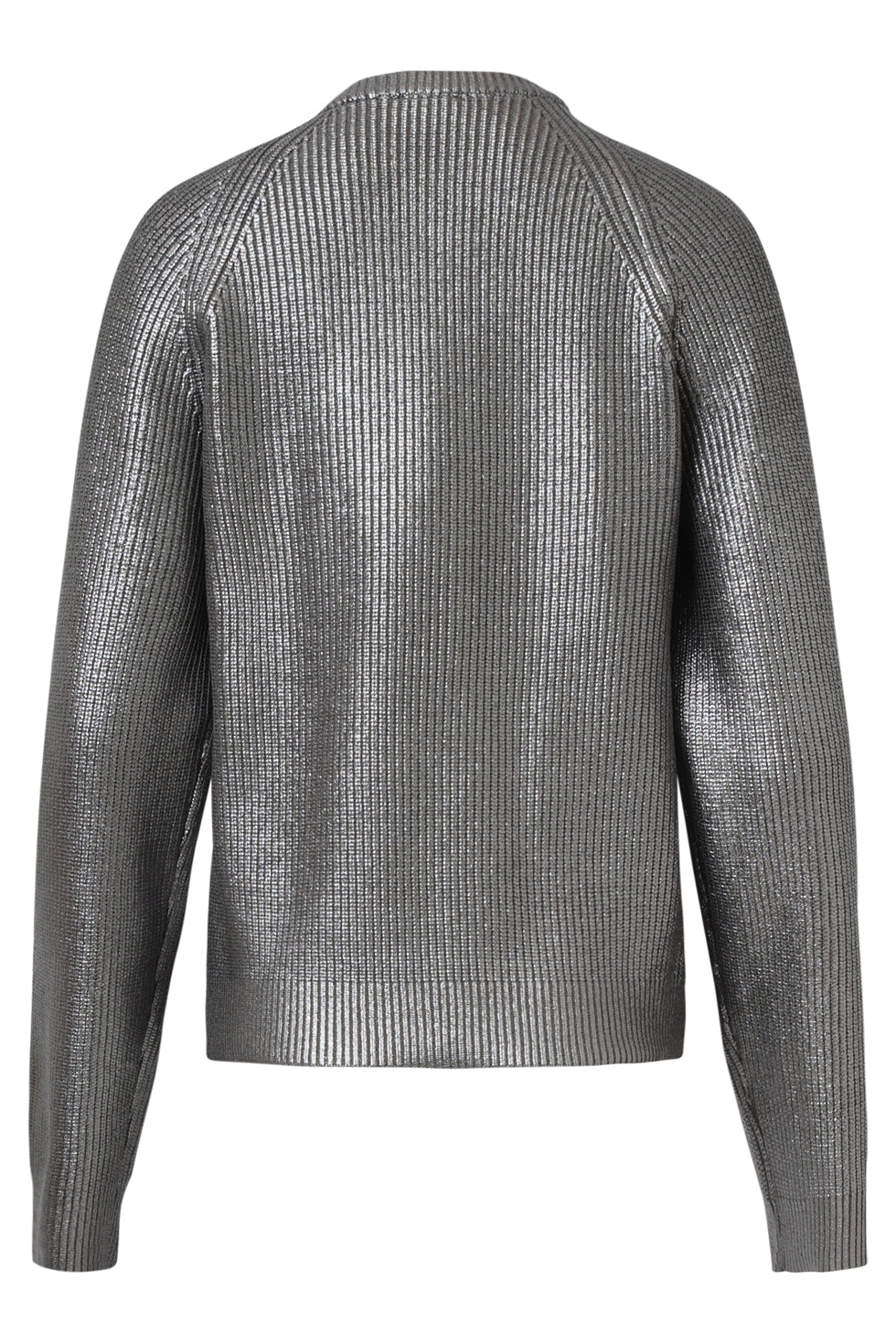 25519 Gebreide Gelakt Damestop | Silver