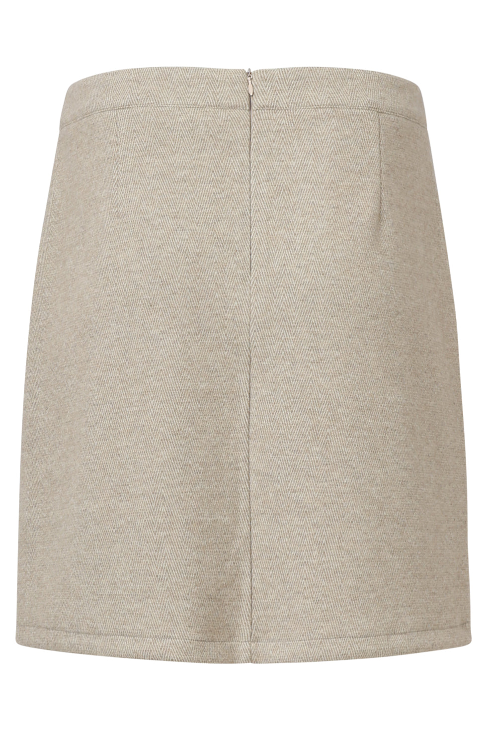 25615 Damesgetailleerde Rok Zand | Sand