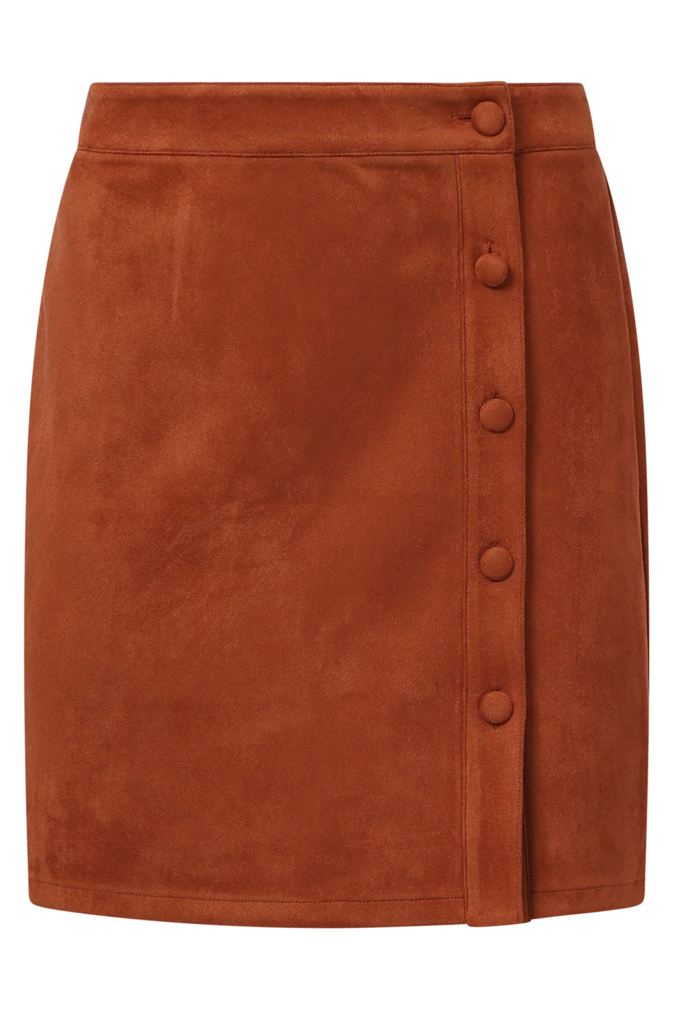 25617 Damessuède Rok | Cognac