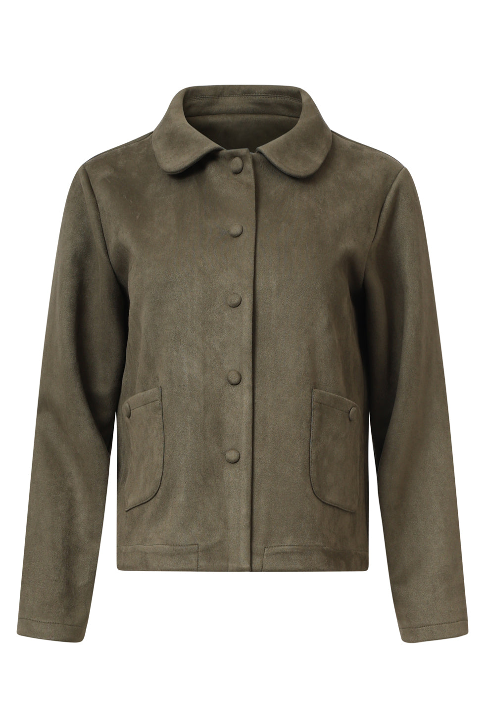 25618 Smashed Lemon Suède Jasje | Army