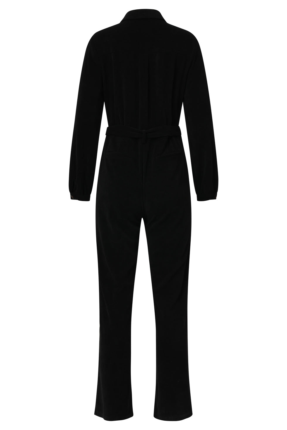25627 Corduroy Jumpsuit | Black
