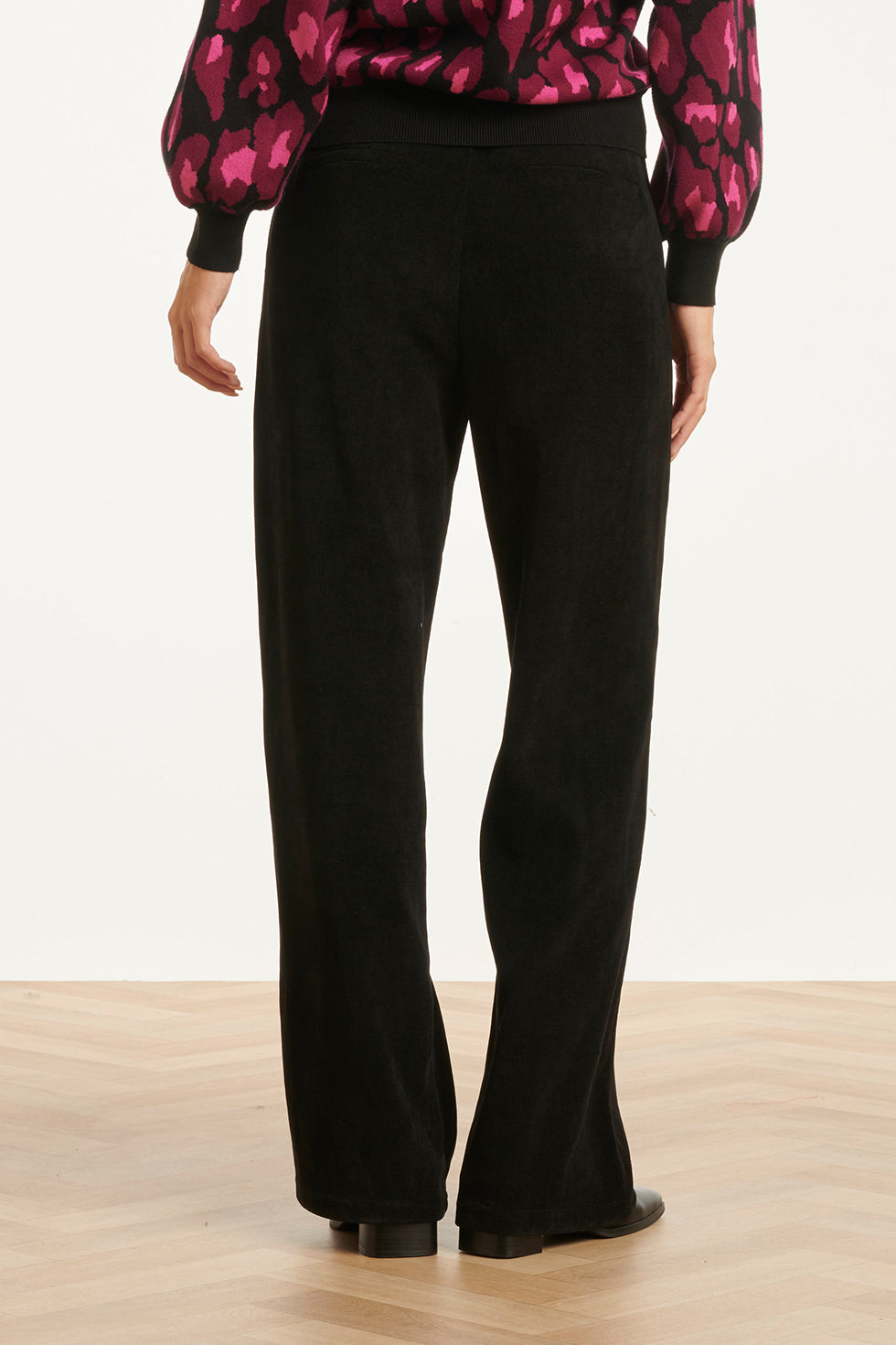 25628 Damescorduroy Broek | Black