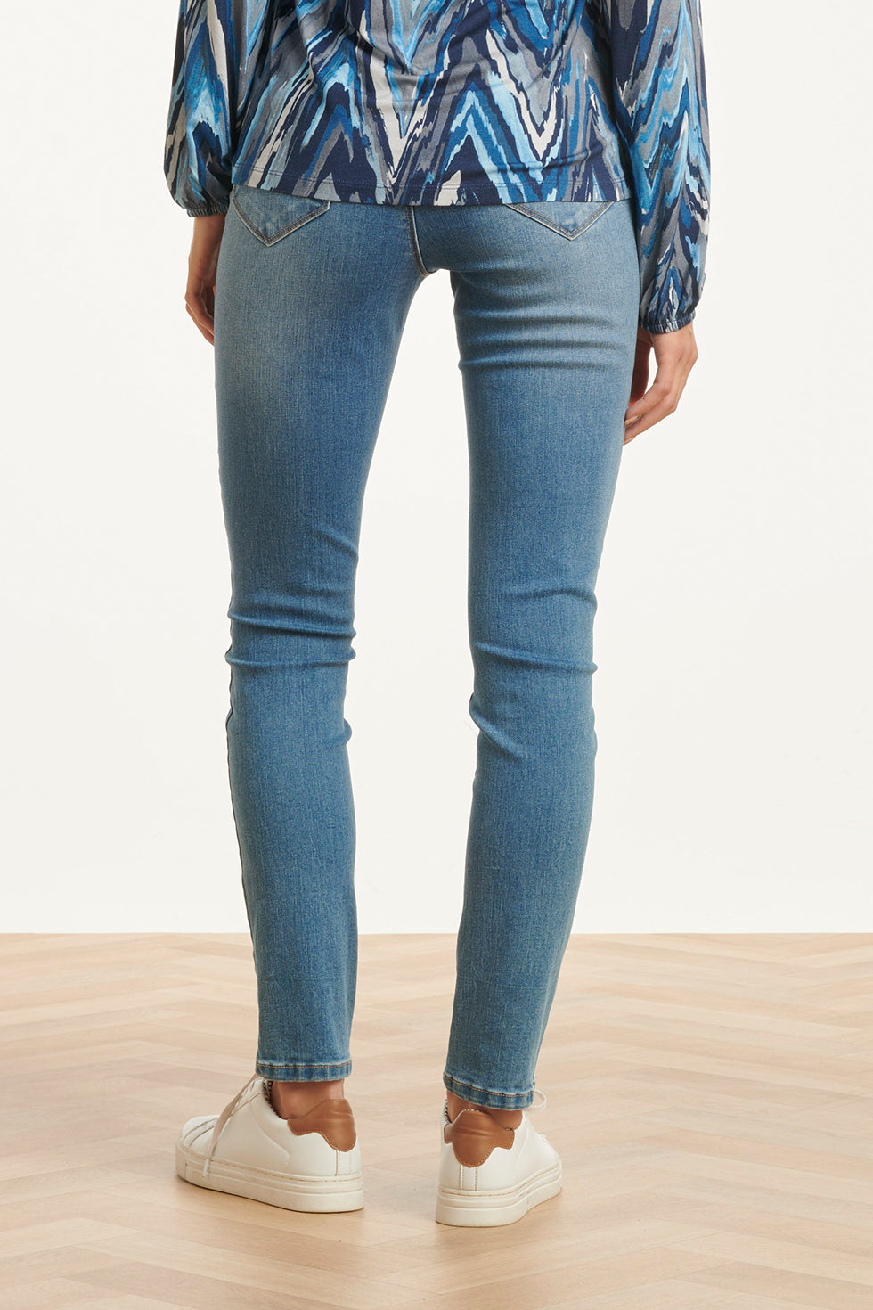 25631 Mediumblauwe Skinny Jeans | Medium Blue Denim