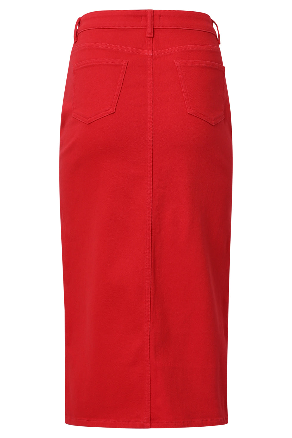 25632 Damesmidi Rok | Red