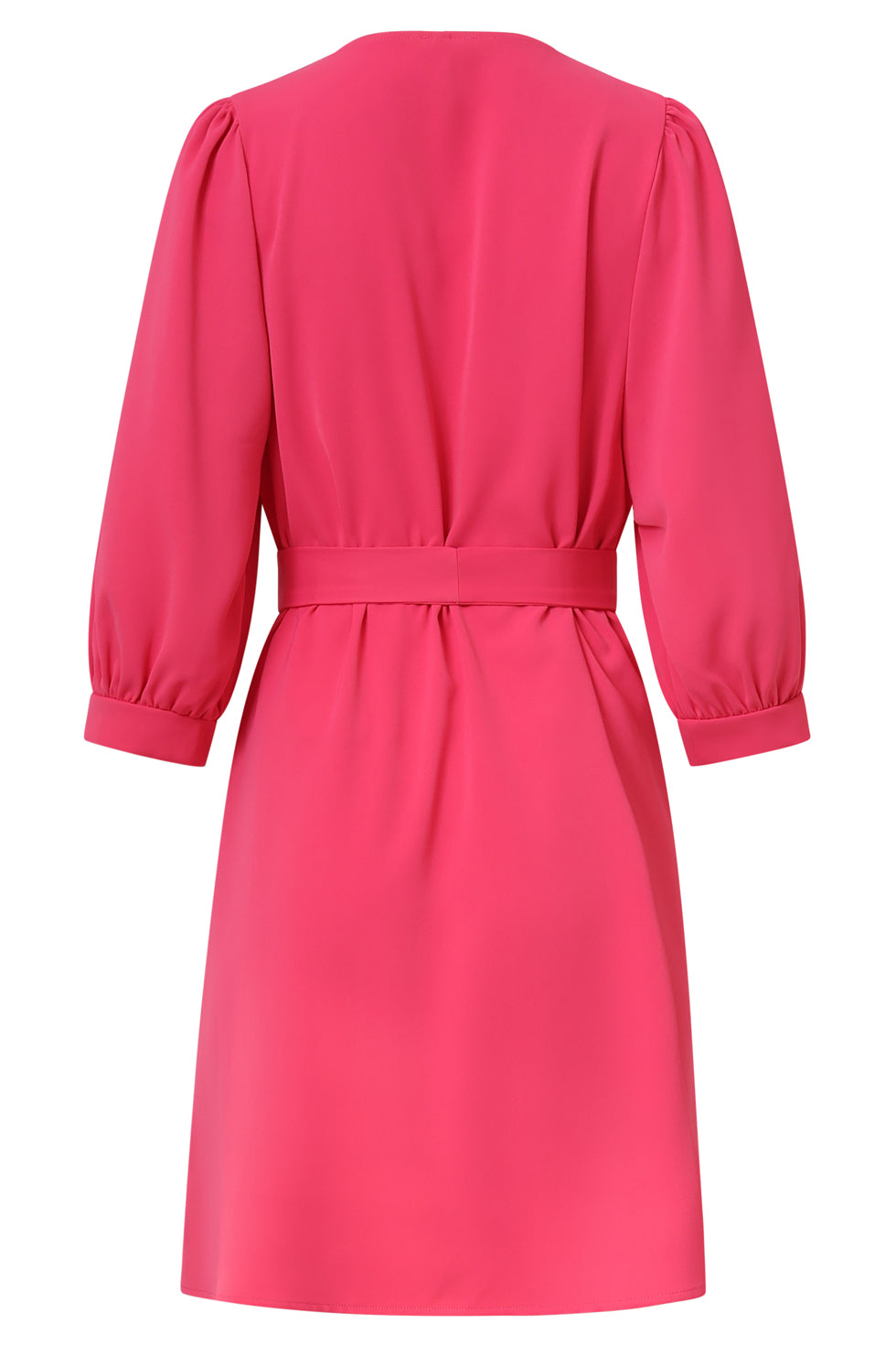 25634 Damesmarineblauwe Korte Jurk | Cerise