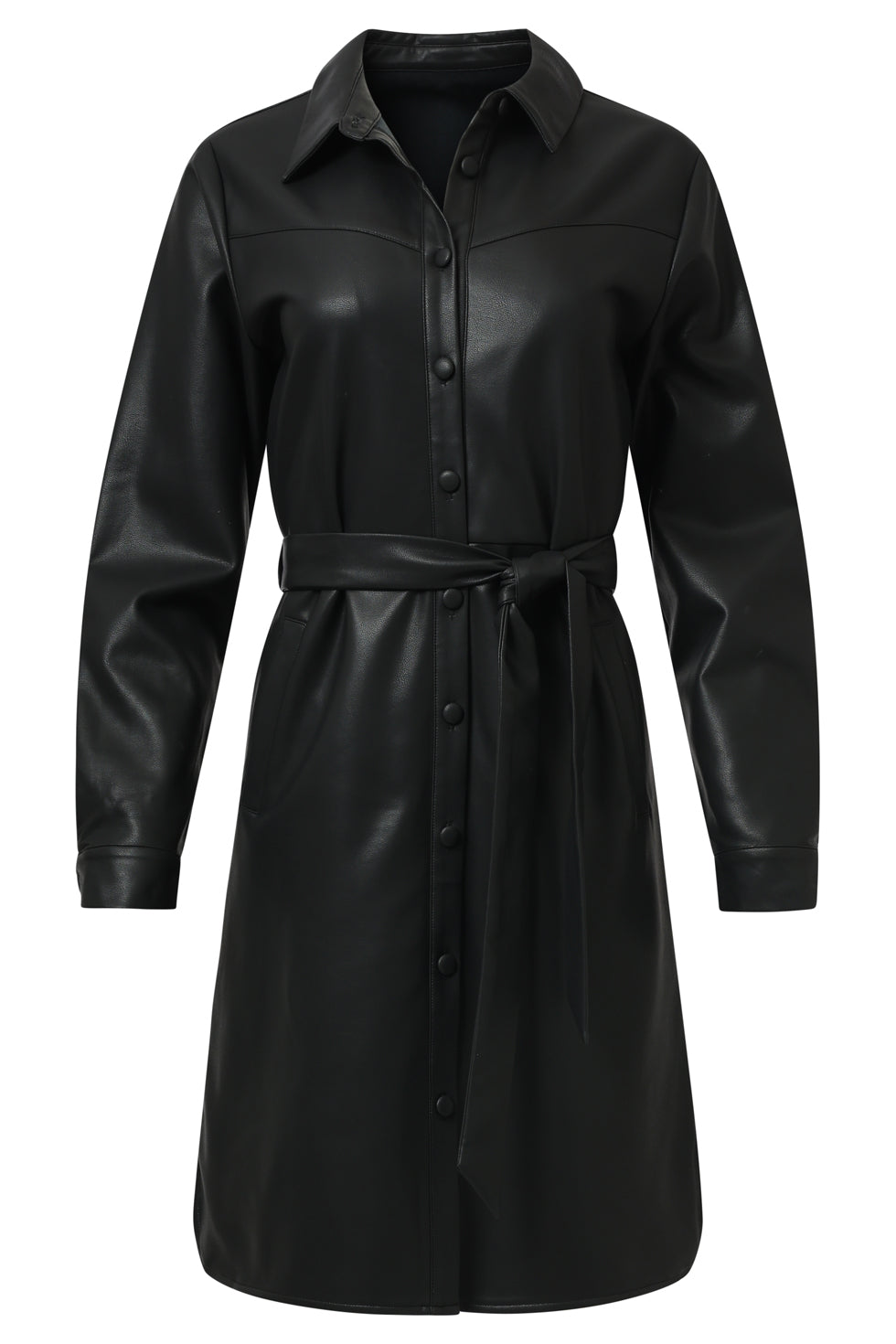 25647 Damespu Shirtjurk | Black