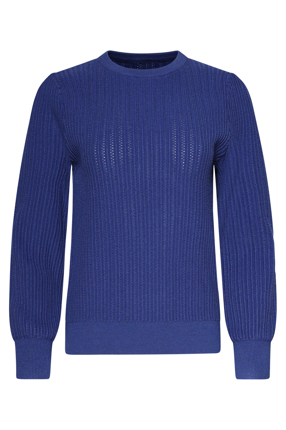 25743 – Gebreide Top Met Structuur | Navy