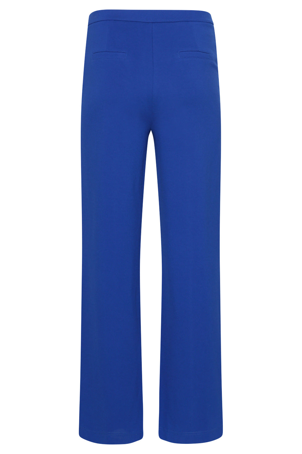 25751 – Soepele Broek Met Wijde Pijp | Cobalt