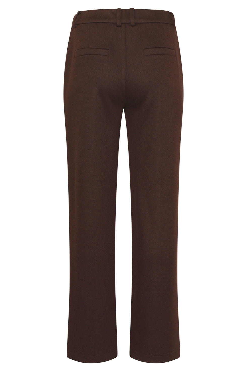 25755 – Broek Met Visgraatstructuur | Brown