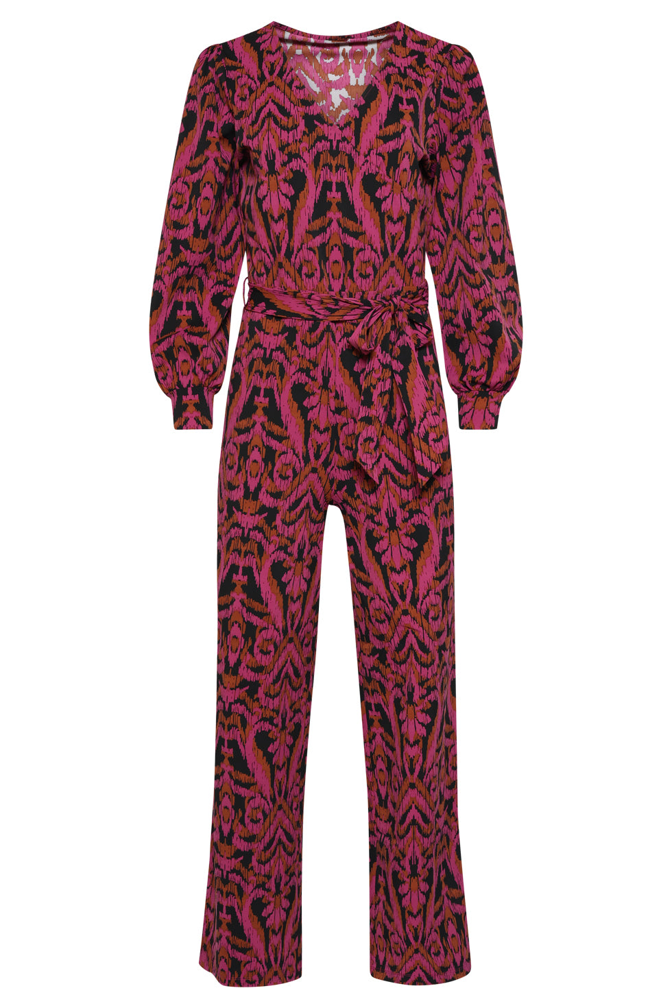 25820 – Travel Jumpsuit | Aubergine - Muticolour