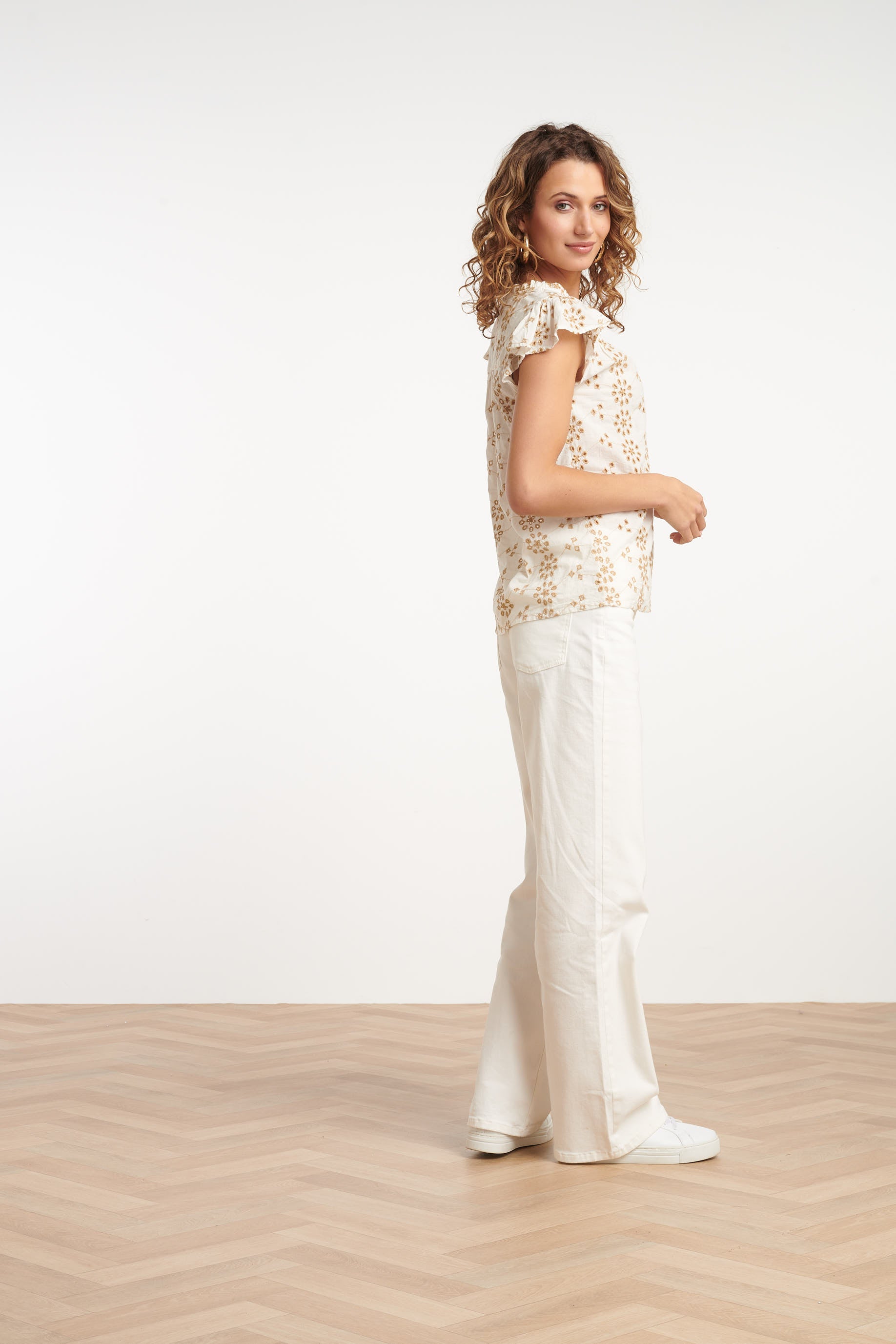 35010, Tops | Sand-Off White
