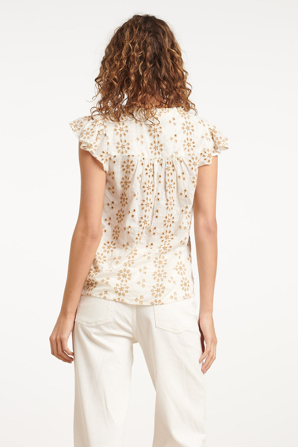 35010, Tops | Sand-Off White