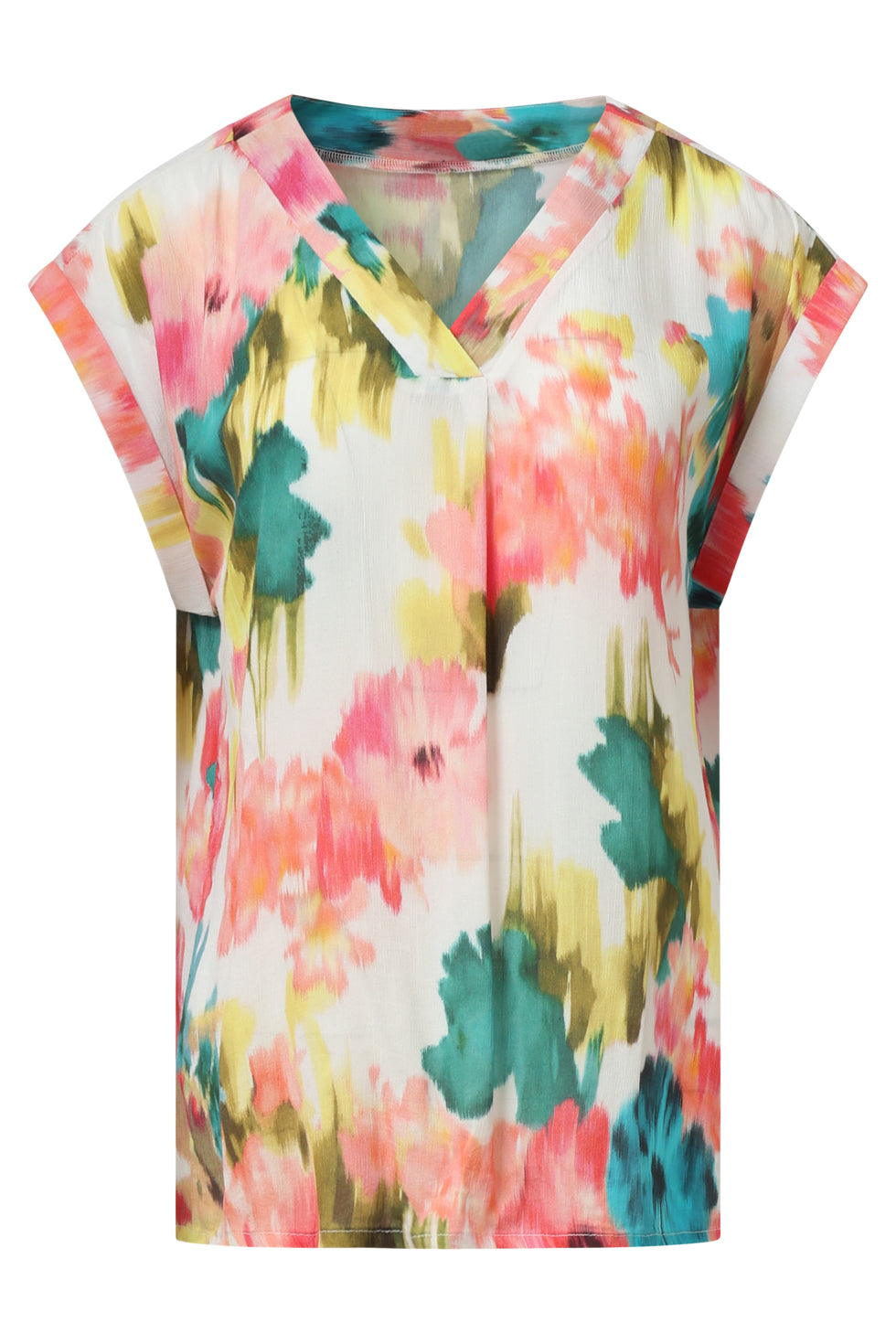 35020, Tops | Off-White-Multicolour
