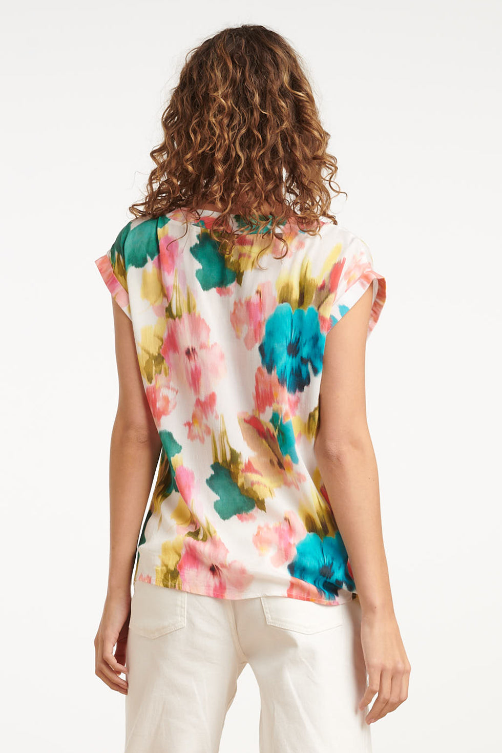 35020, Tops | Off-White-Multicolour