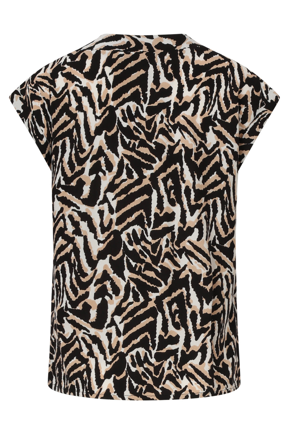 35022, Tops | Black - Muticolour