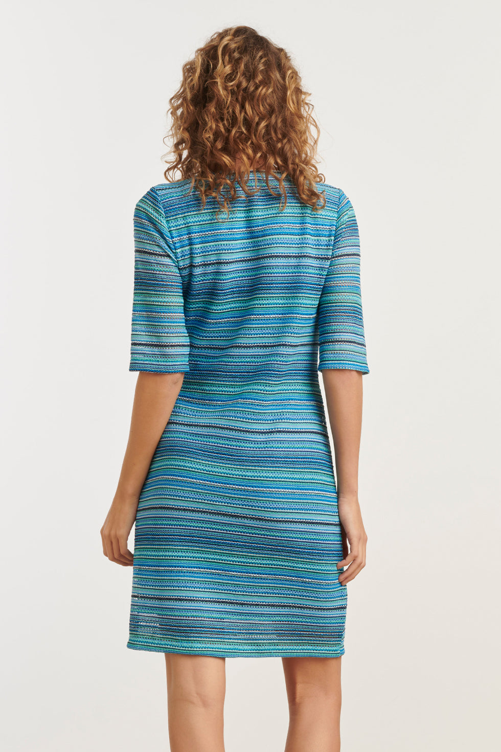 35075, Jurken | Blue