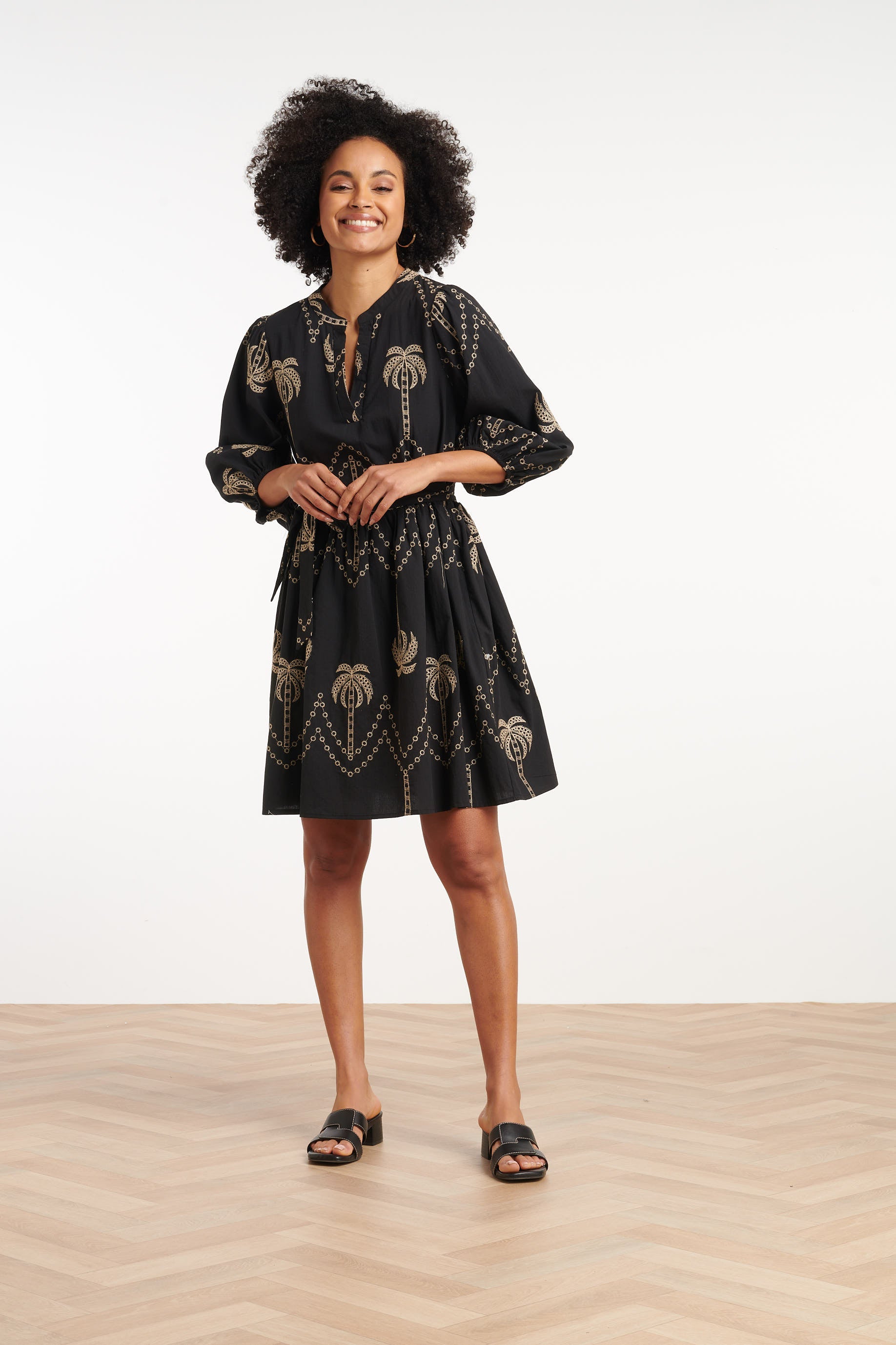 35087, Jurken | Black-Sand