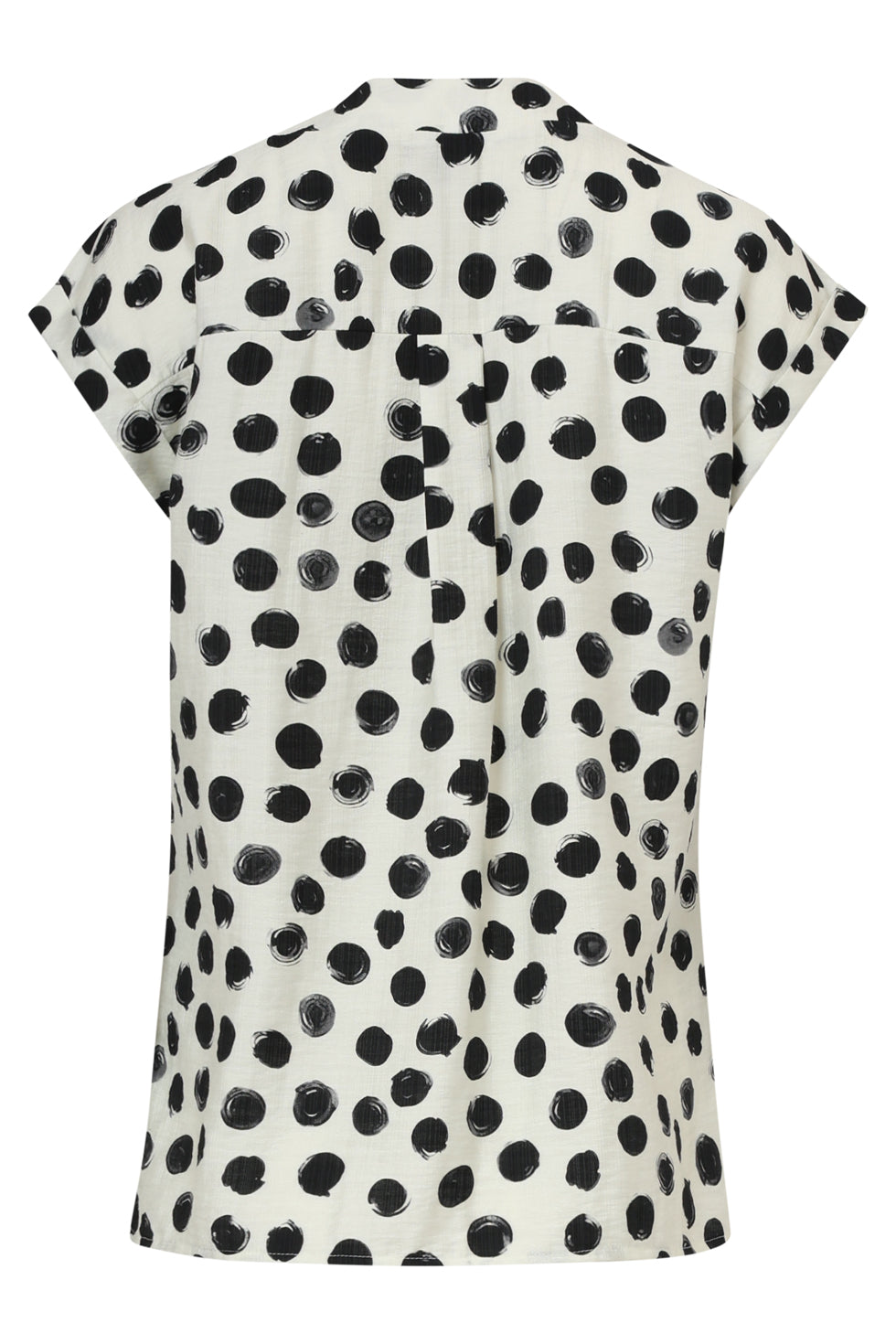 35105, Tops | Off White - Black