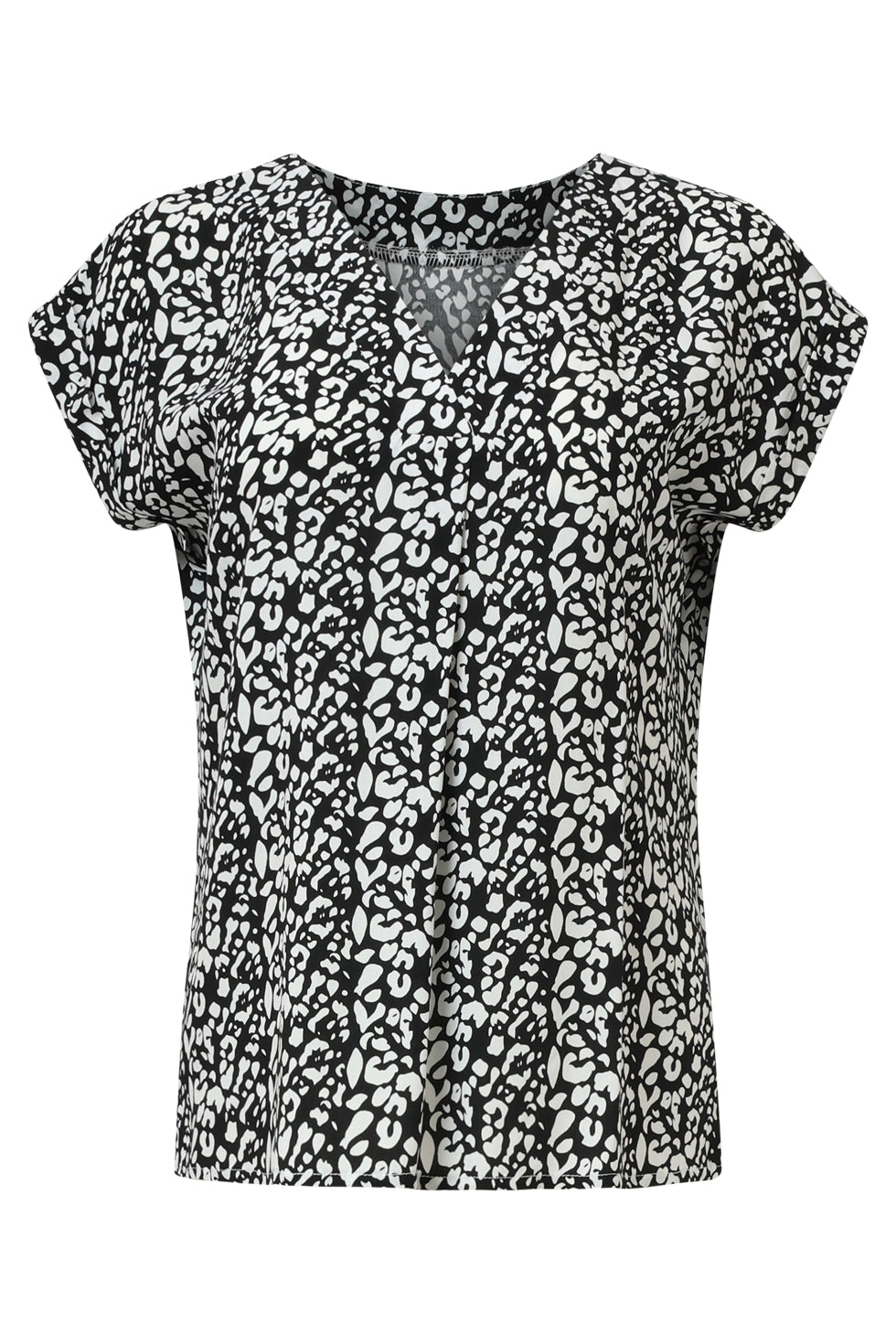 35121, Tops | Black-Off-White