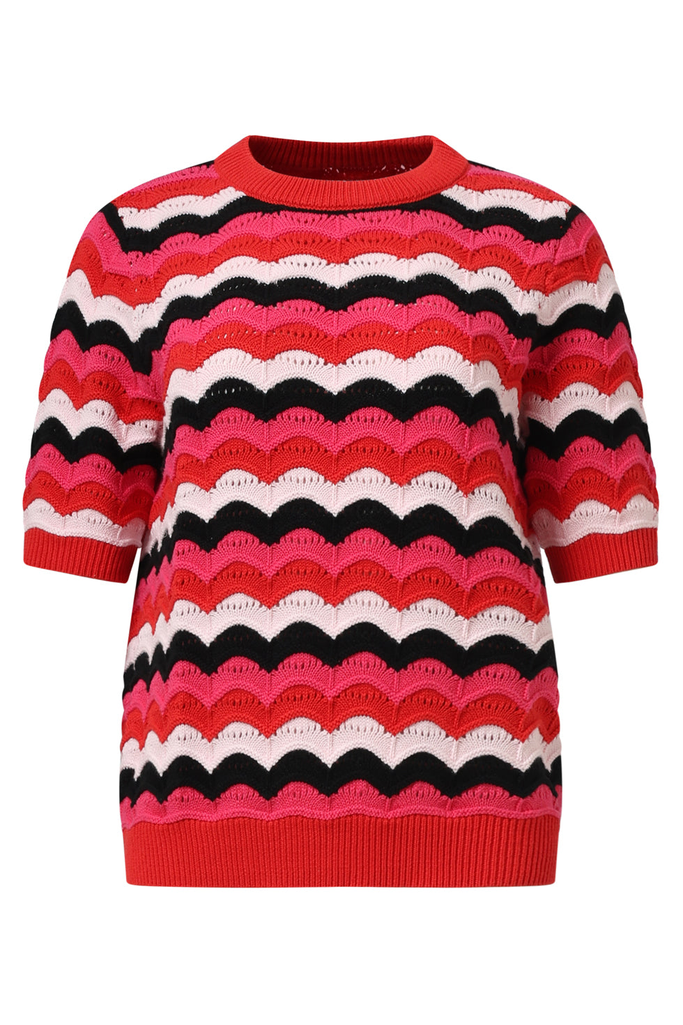 35198, Tops | Pink-Multicolour